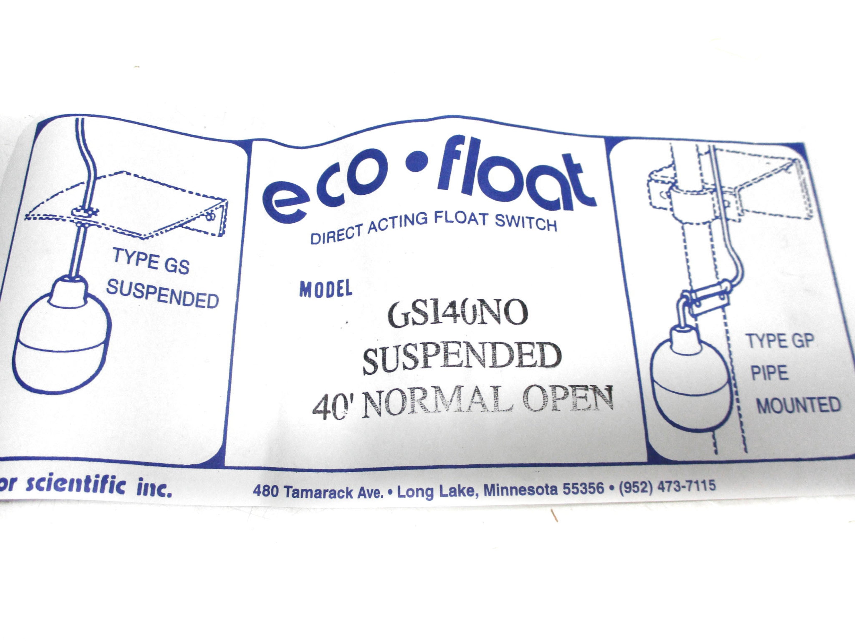 ANCHOR SCIENTIFIC GSI40NO UNMP