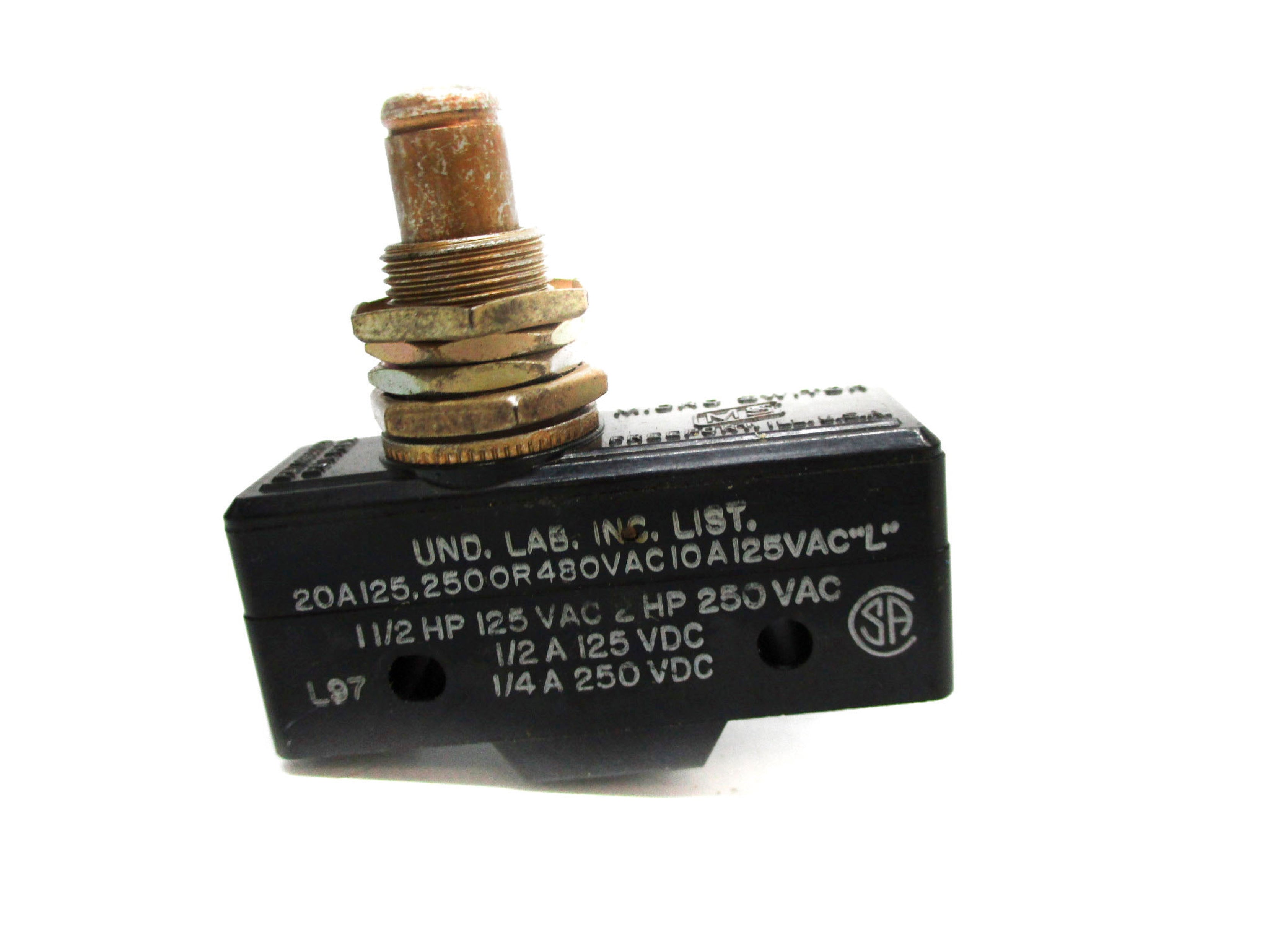 MICRO SWITCH BA-2RQ1-A2 UNMP