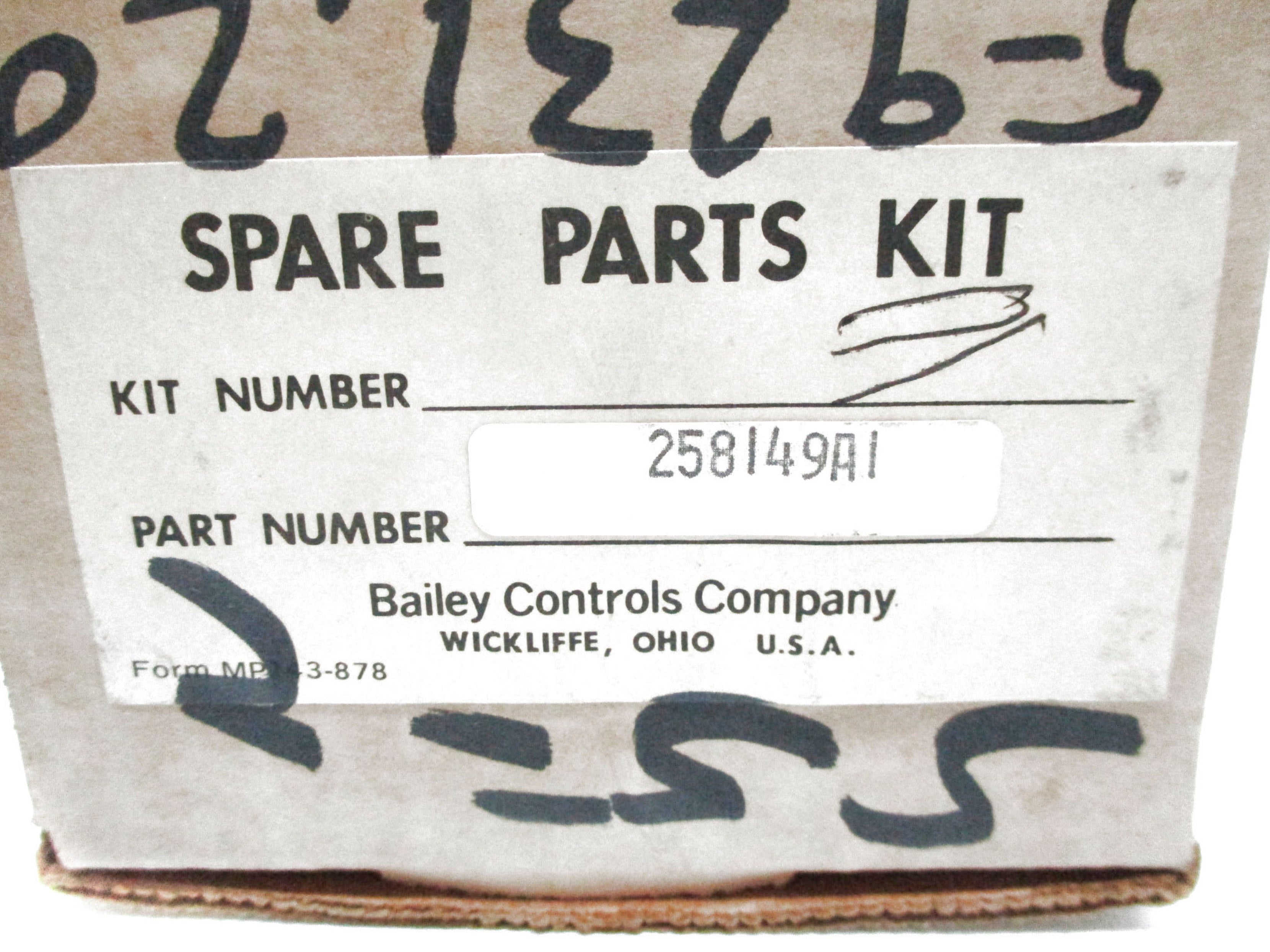 BAILEY CONTROLS 258149A1 (AS PICTURED) NSMP