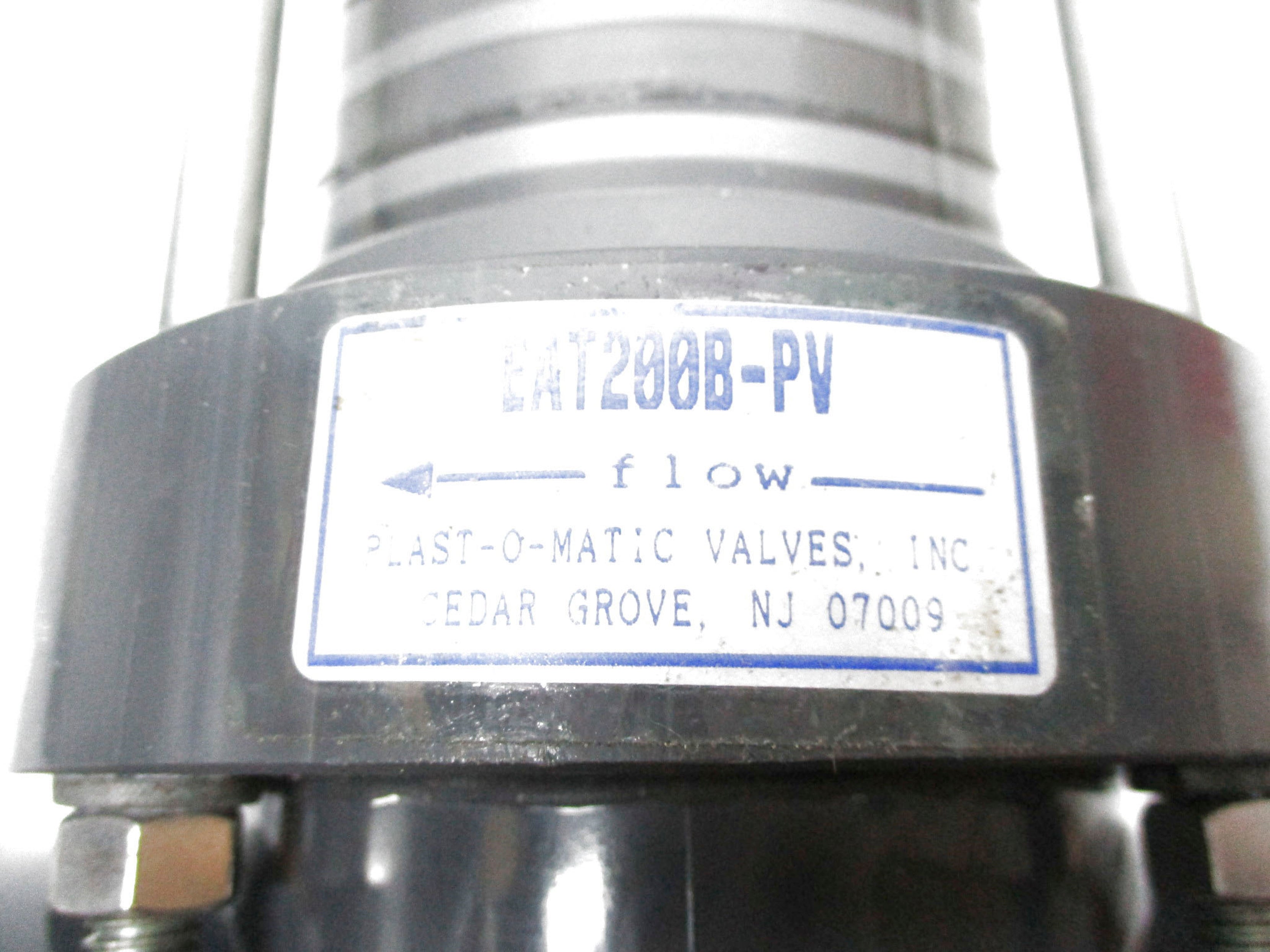 PLAST-O-MATIC VALVES EAT200B-PV NSNP