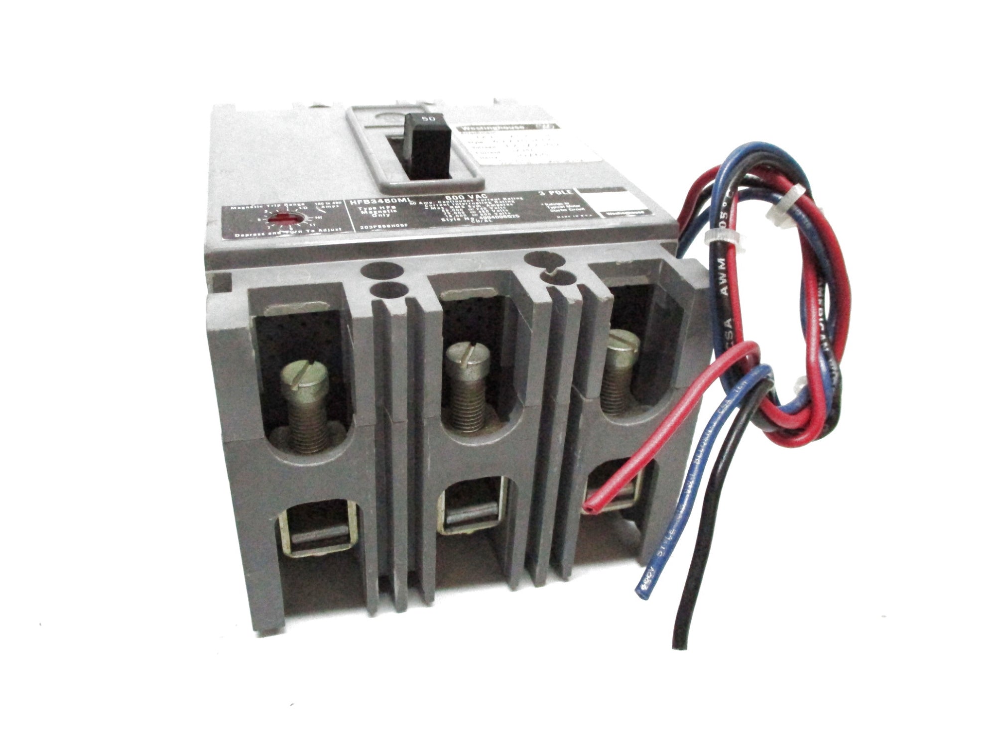 WESTINGHOUSE HFB3480ML 50A 600VAC UNMP