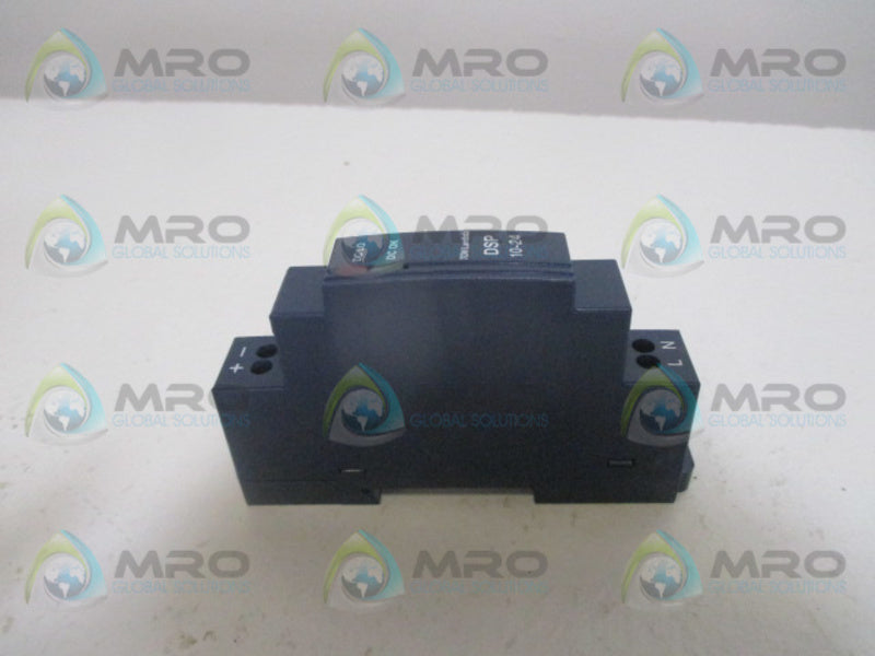 TDK-LAMBDA DSP10-24 POWER SUPPLY 100-240VAC 24VDC 10W