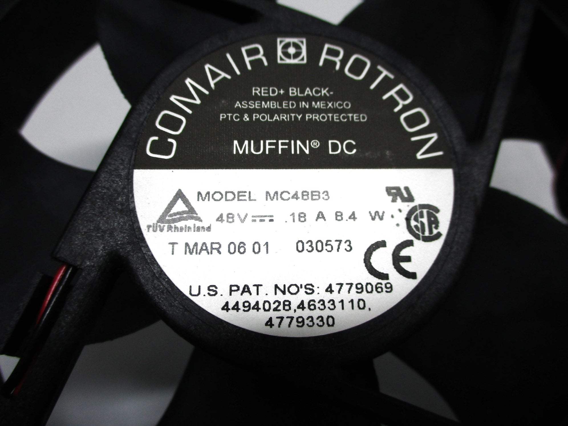 COMAIR ROTRON MC4B83 030573 NSMP
