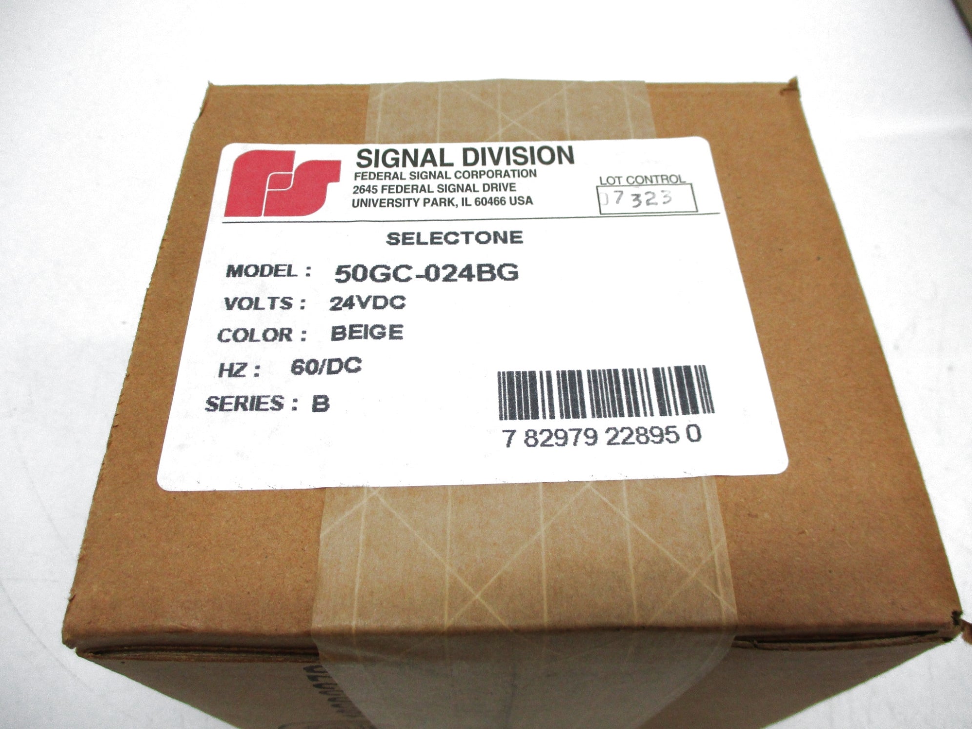 SIGNAL DIVISION 50GC-024BG SER. B NSFS