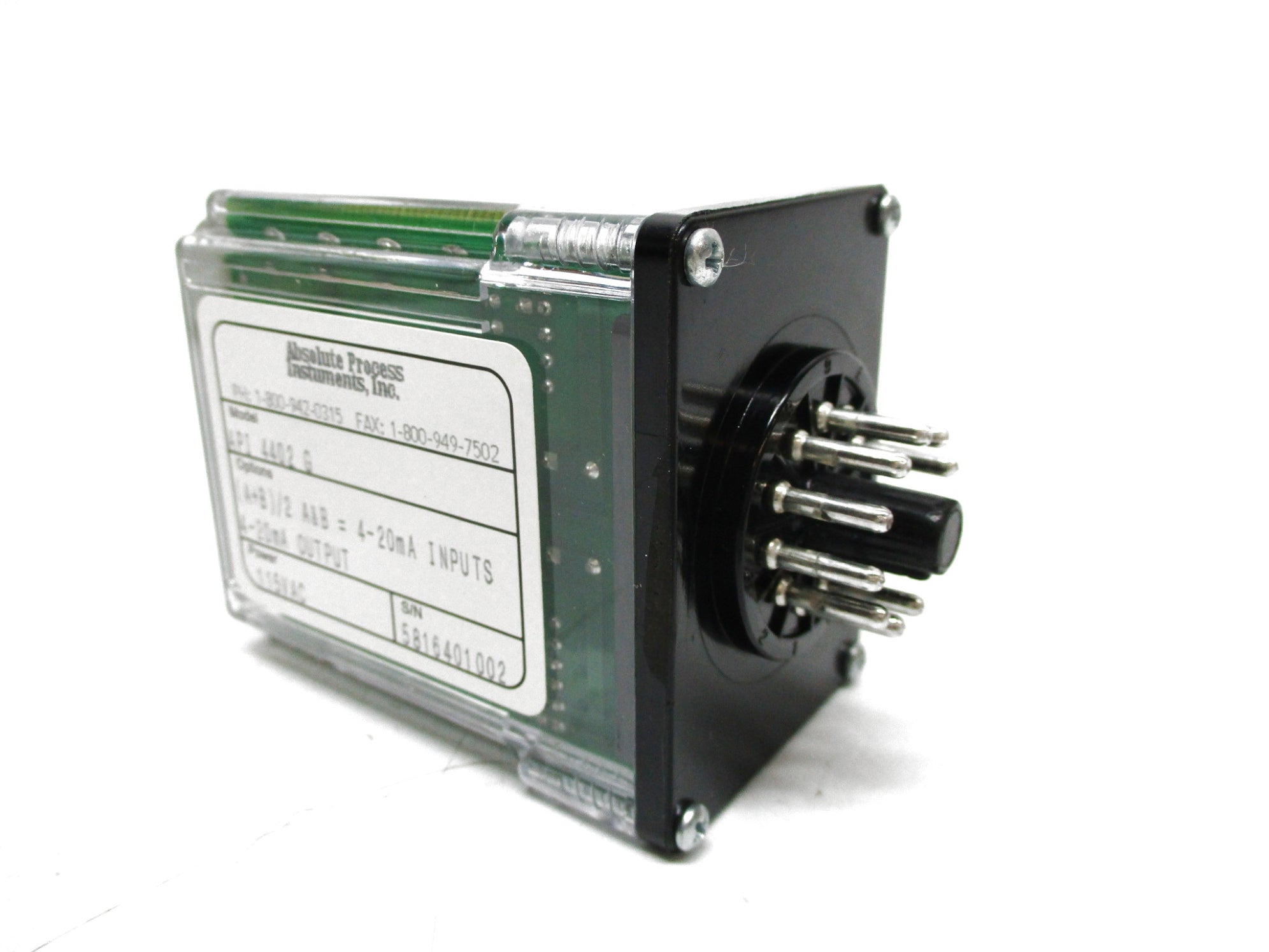ABSOLUTE PROCESS INSTRUMENTS API4402G 115VAC NSMP