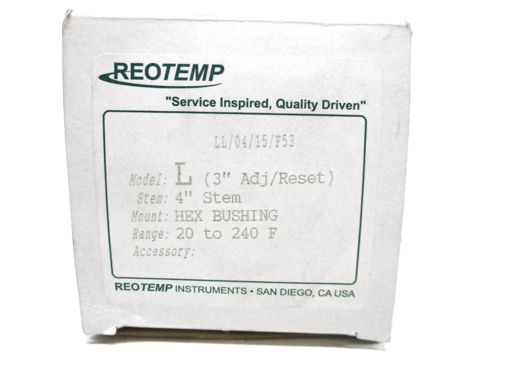 REOTEMP L 20-240F NSMP