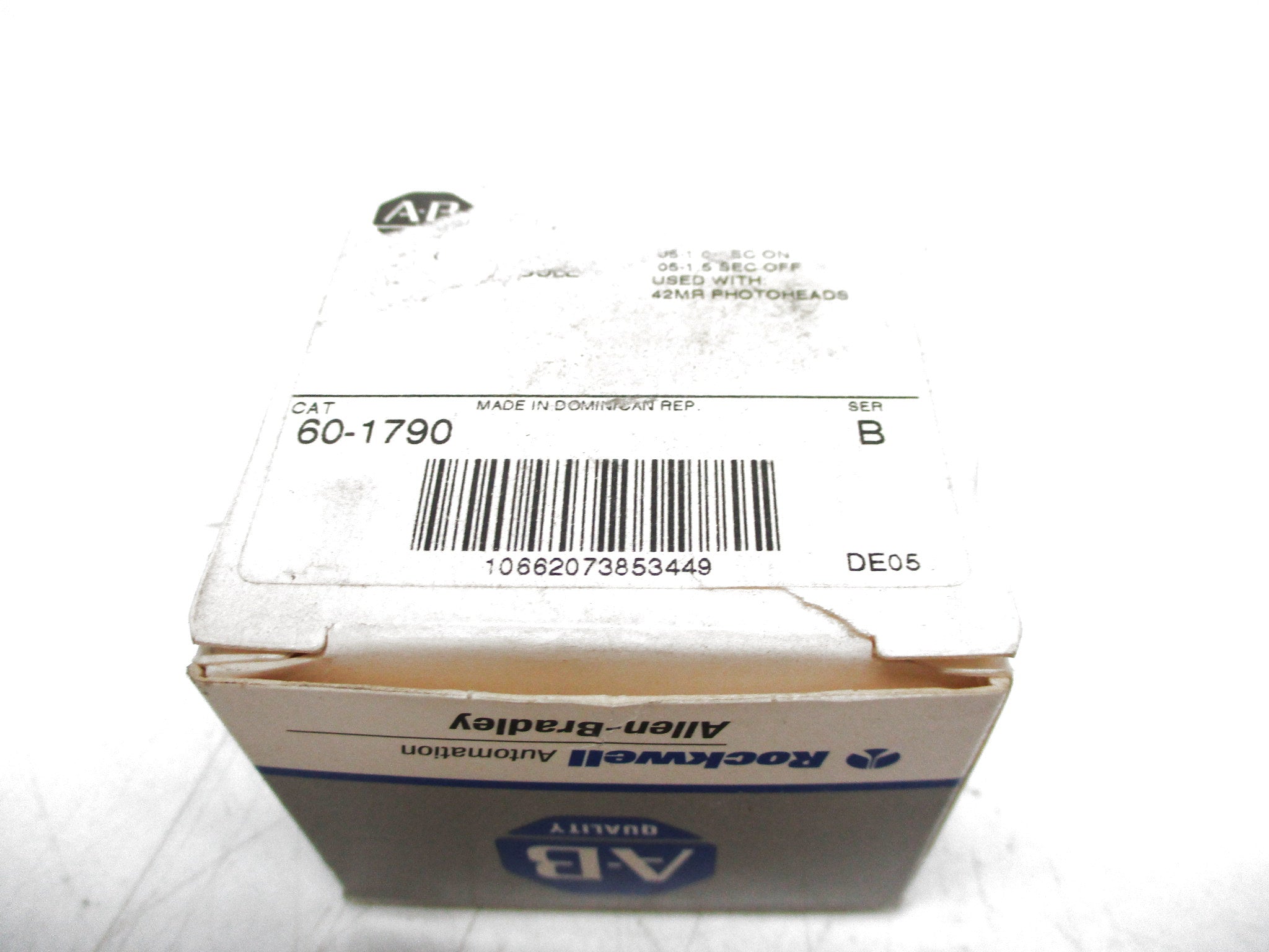 ALLEN BRADLEY 60-1790 SER. B (GY/BL) NSMP