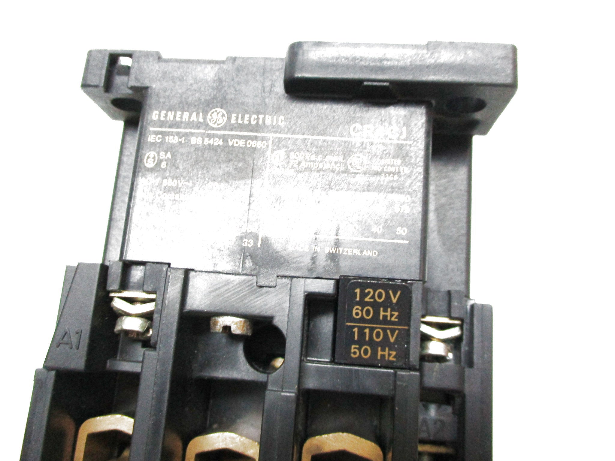 GENERAL ELECTRIC CR4J-11 110V 50HZ 120V 60HZ UNMP
