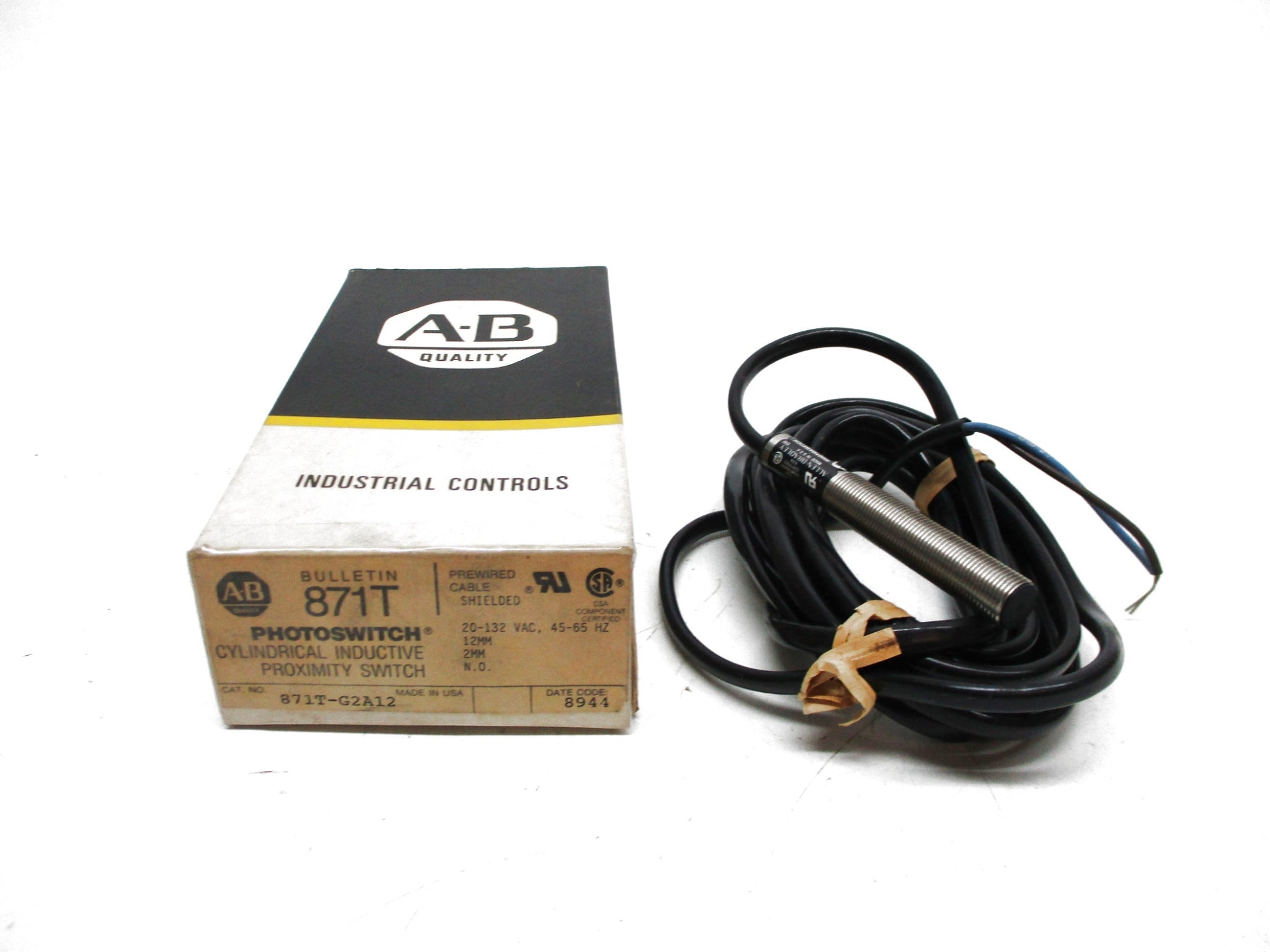 ALLEN BRADLEY 871T-G2A12 (BK/GD) NSMP