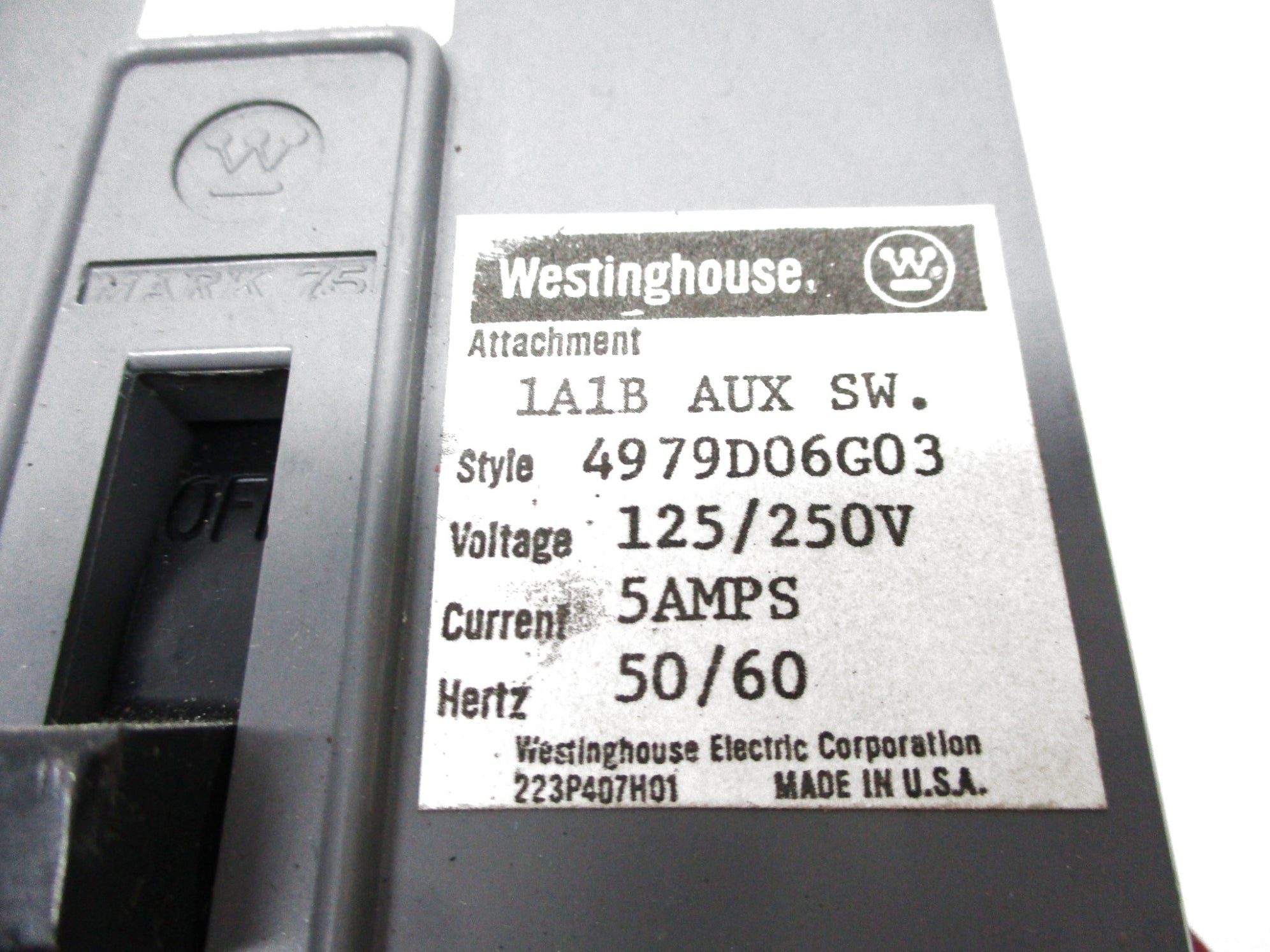 WESTINGHOUSE HFB3045ML 5A 600VAC UNMP