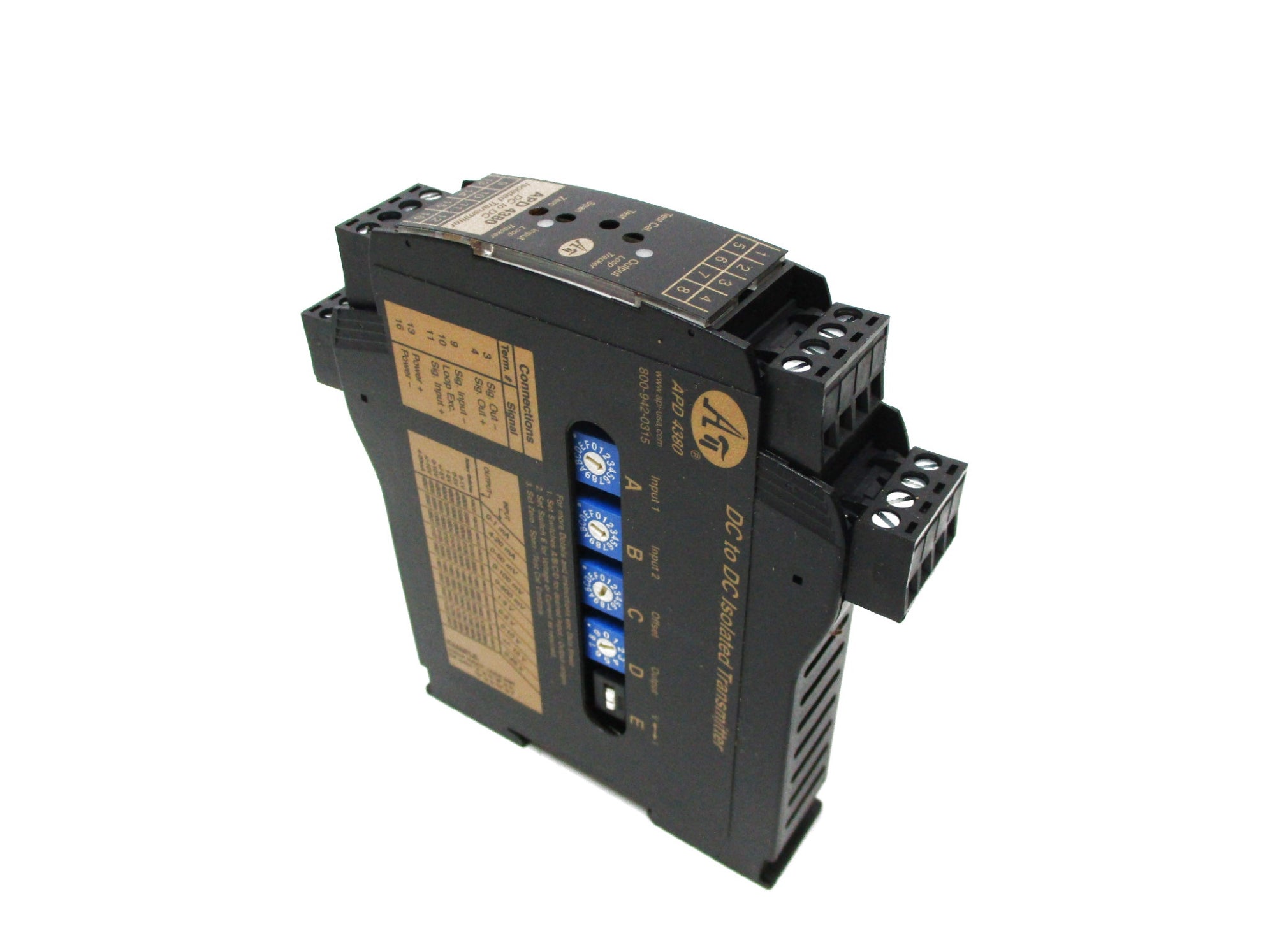 ABSOLUTE PROCESS INSTRUMENTS APD4380 NSMP