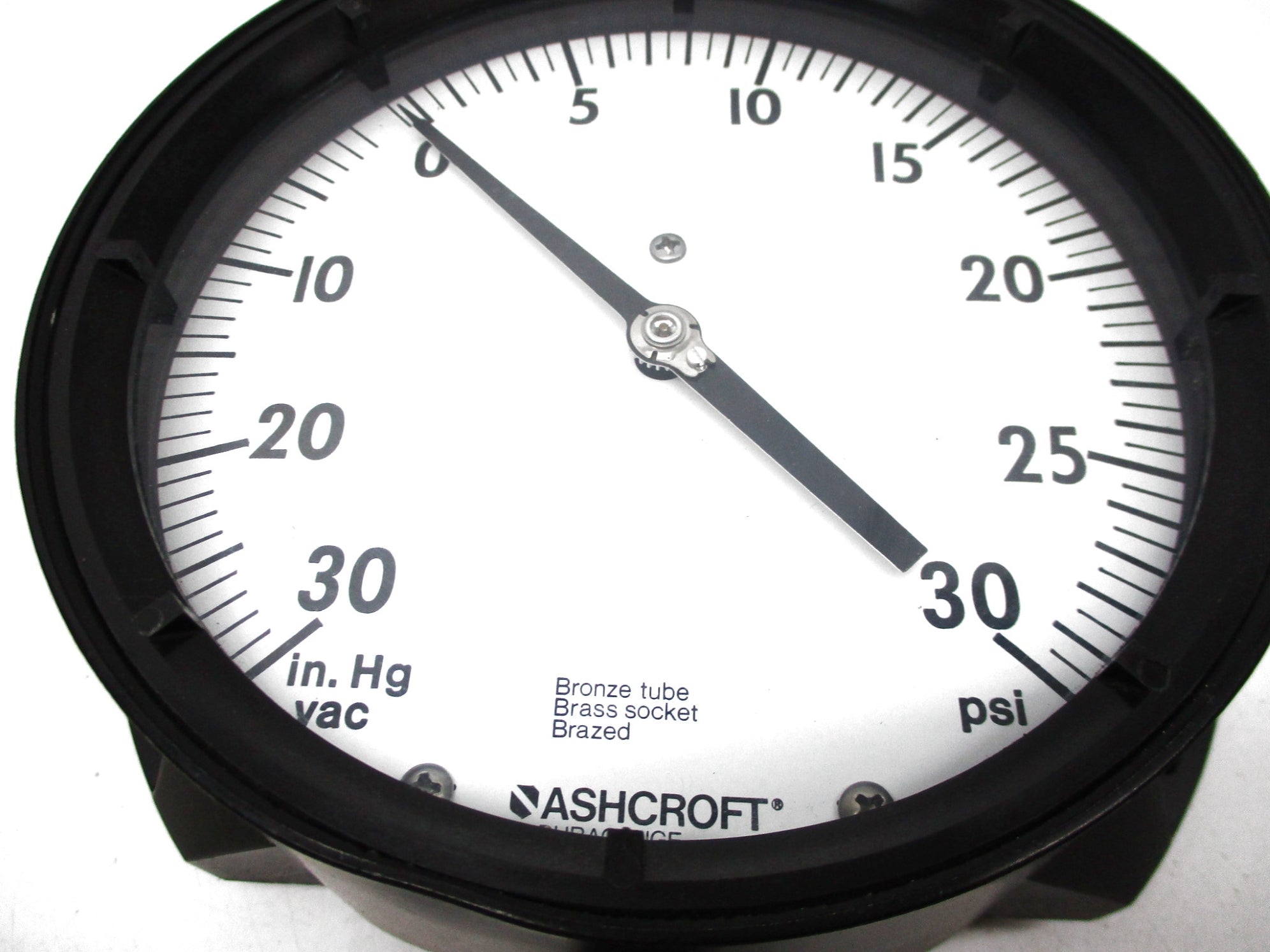 ASHCROFT 601379AS02L30IMV&30# 30" HG VAC TO 30PSI NSMP