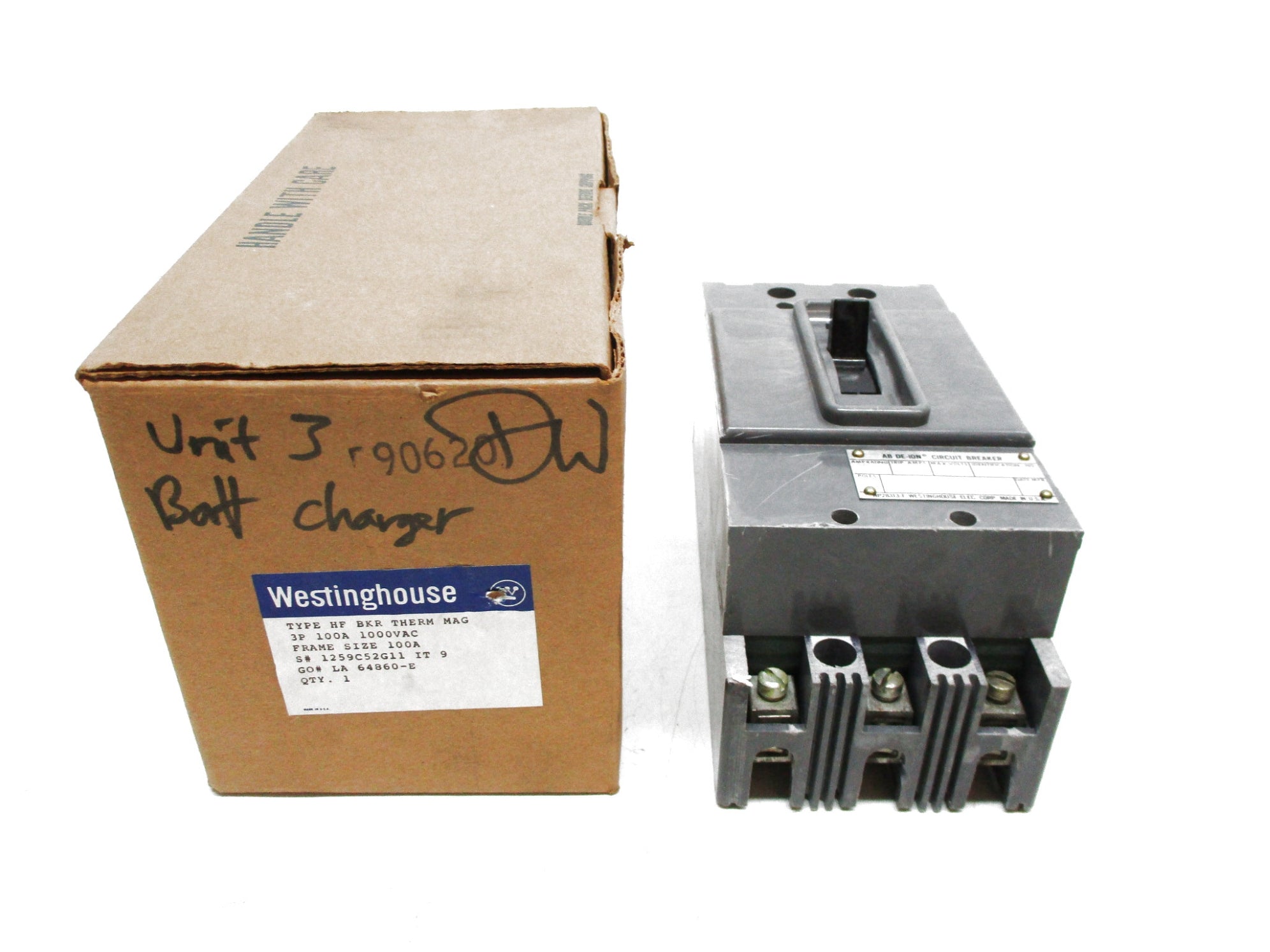 WESTINGHOUSE HF3100 100A 1000VAC NSMP