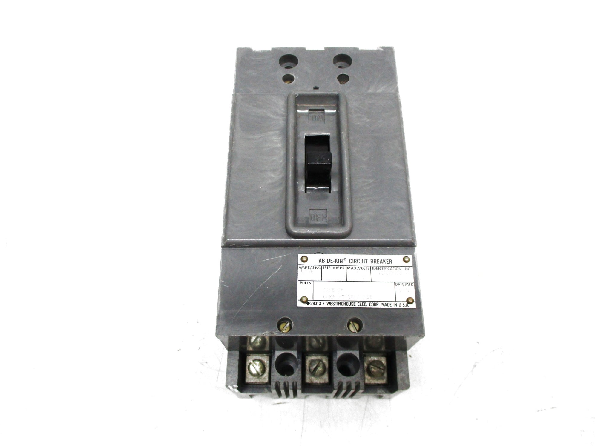 WESTINGHOUSE HF3100 100A 1000VAC NSMP
