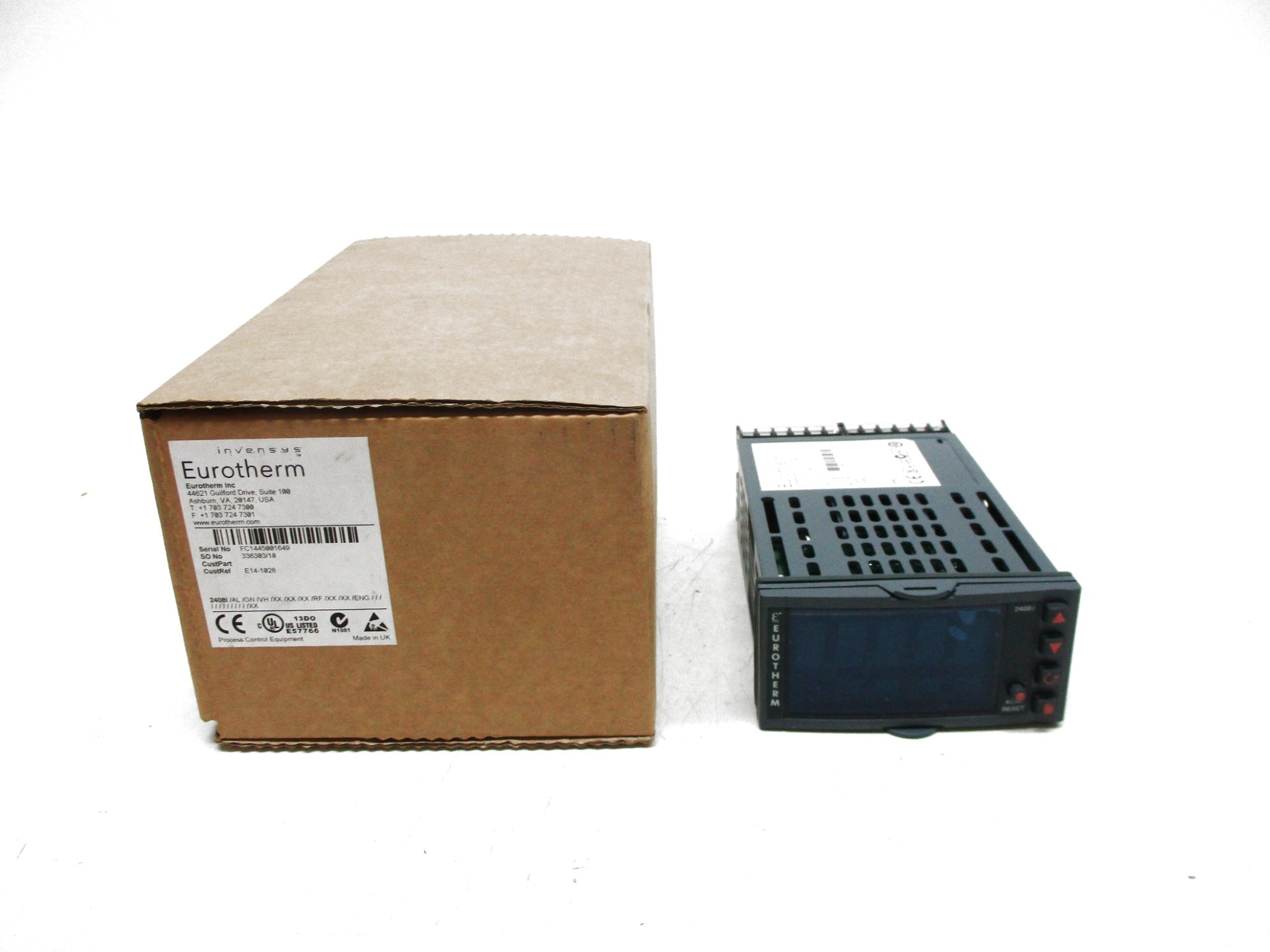 EUROTHERM 2408I/AL/GN/VH/XX/XX/XX/RF/XX/XX/ENG/////////////XX NSMP