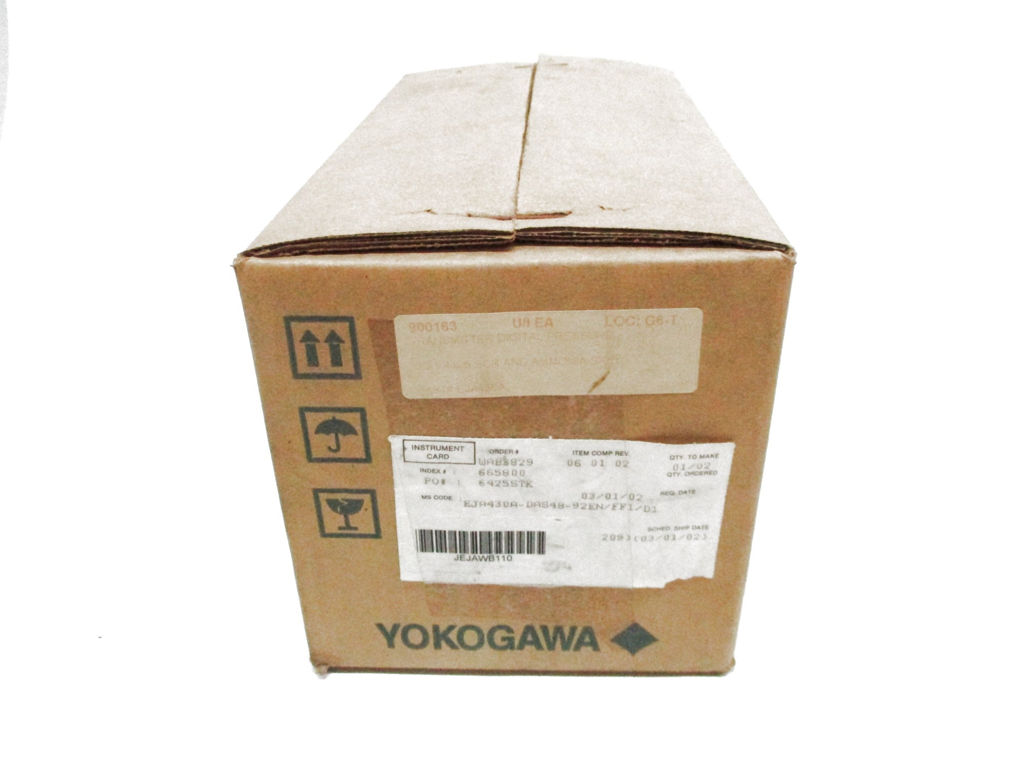 YOKOGAWA EJA430A-DAS4B-92EN/FF1/D1 NSFS