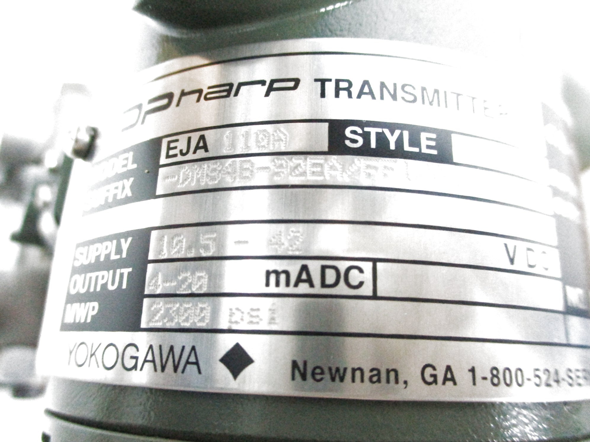 YOGOGAWA EJA110A-DMS4B-92EA/FF1/D1 NSMP