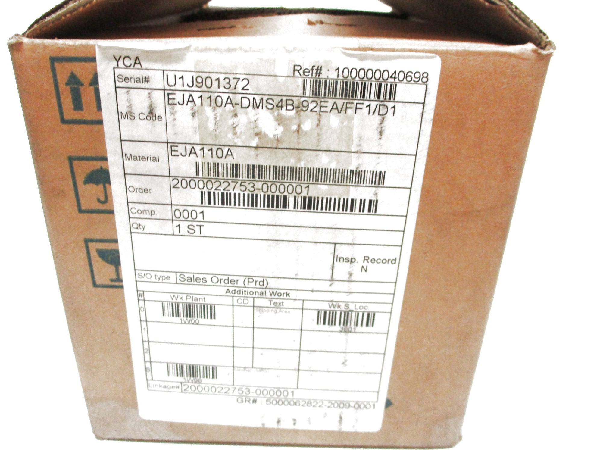YOGOGAWA EJA110A-DMS4B-92EA/FF1/D1 NSMP