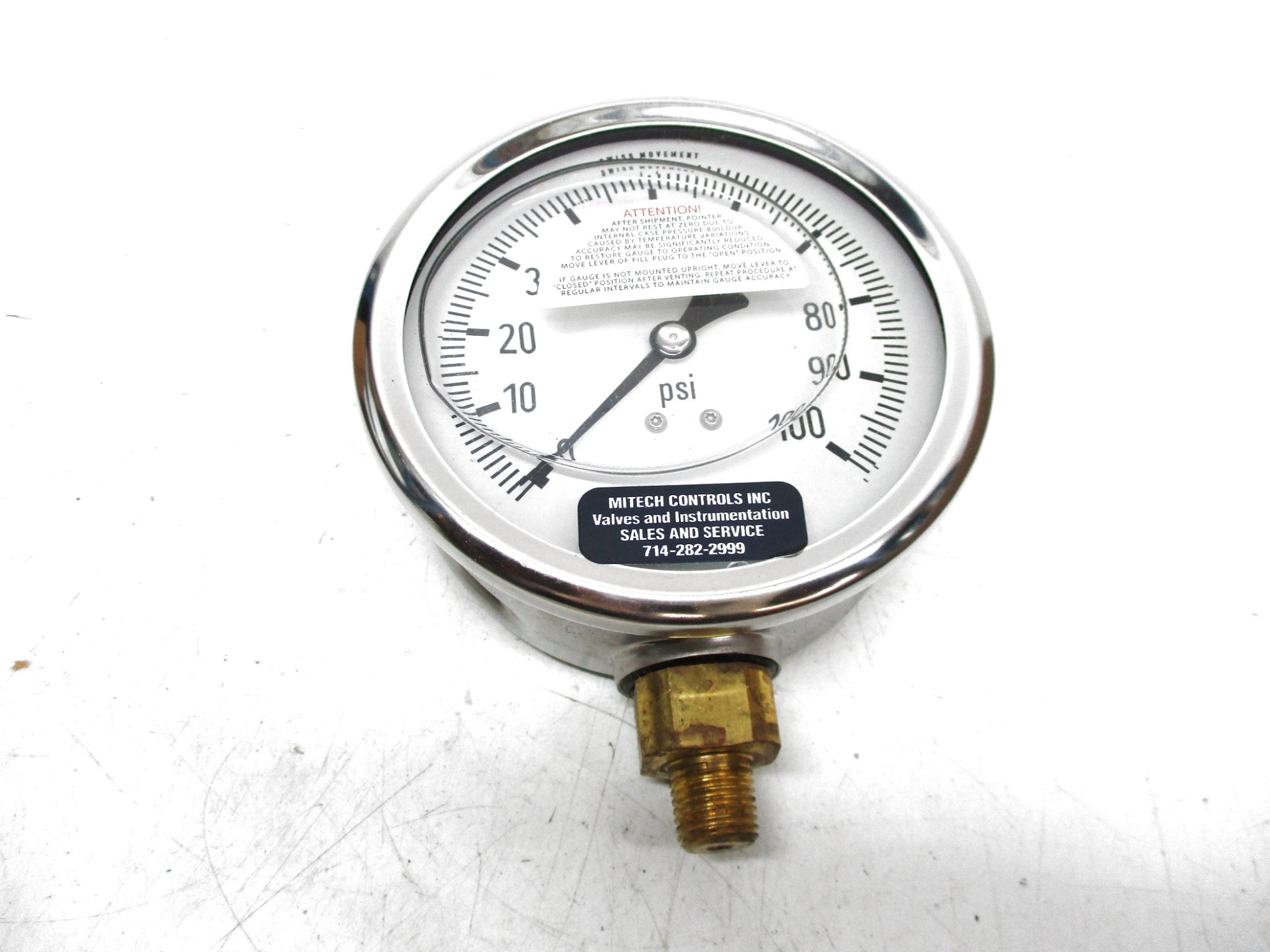 WIKA 9699125 100PSI NSMP