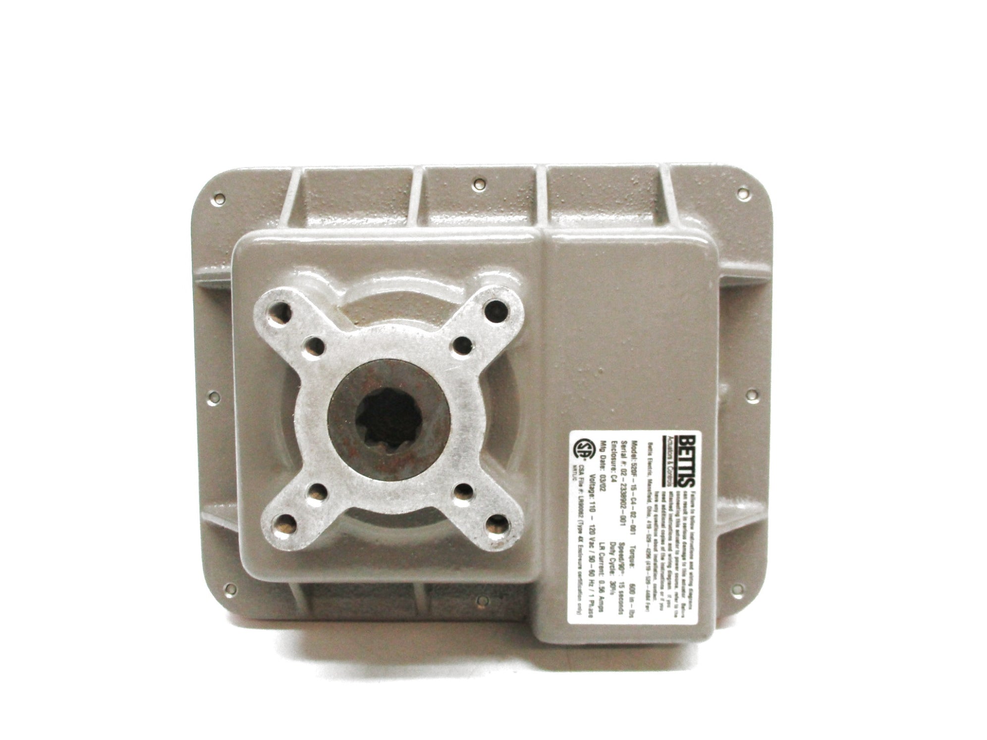 BETTIS 520F-15-C4-02-001 UNMP