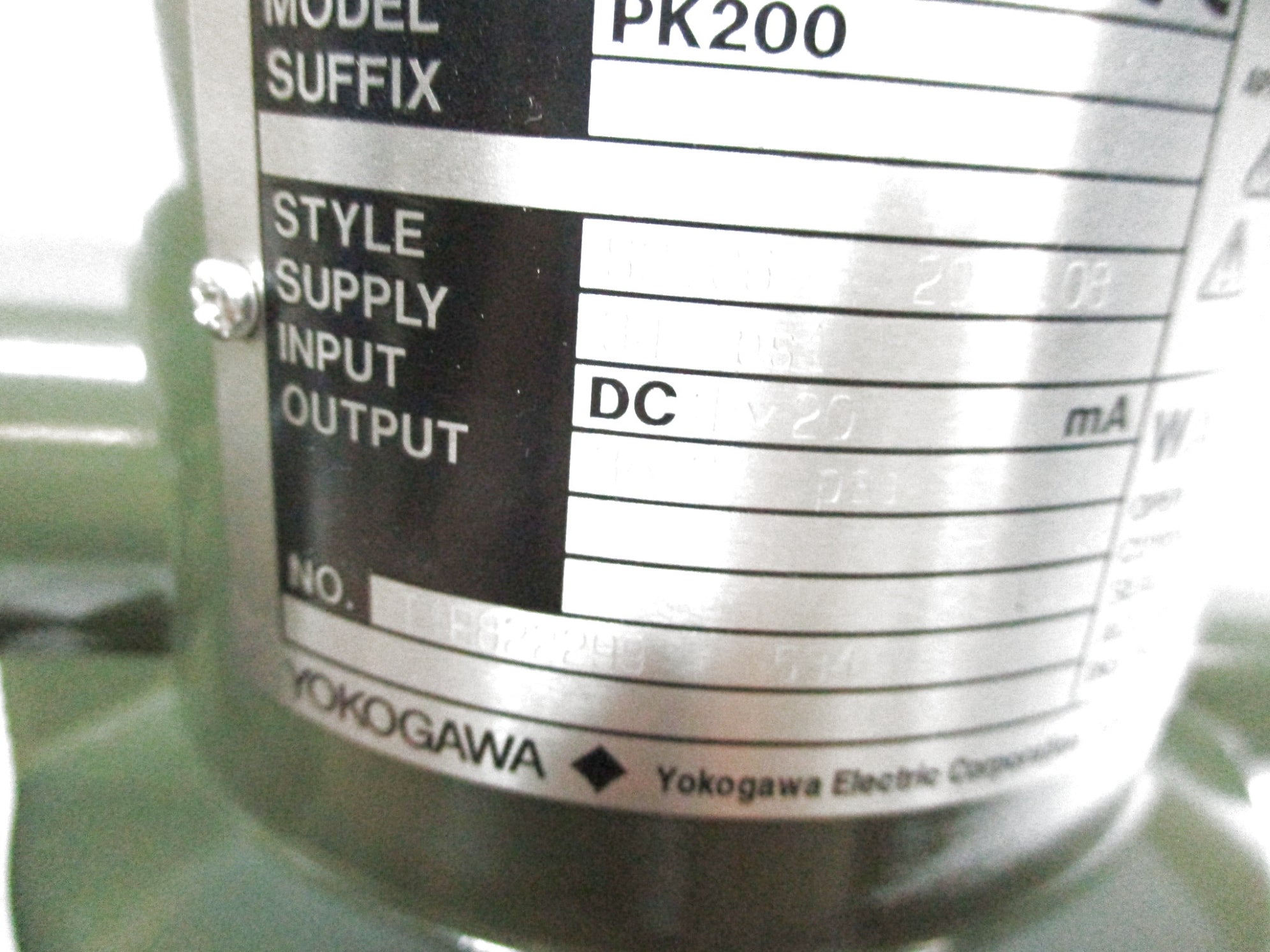YOKOGAWA PK200-A93/FF1/AM NSMP