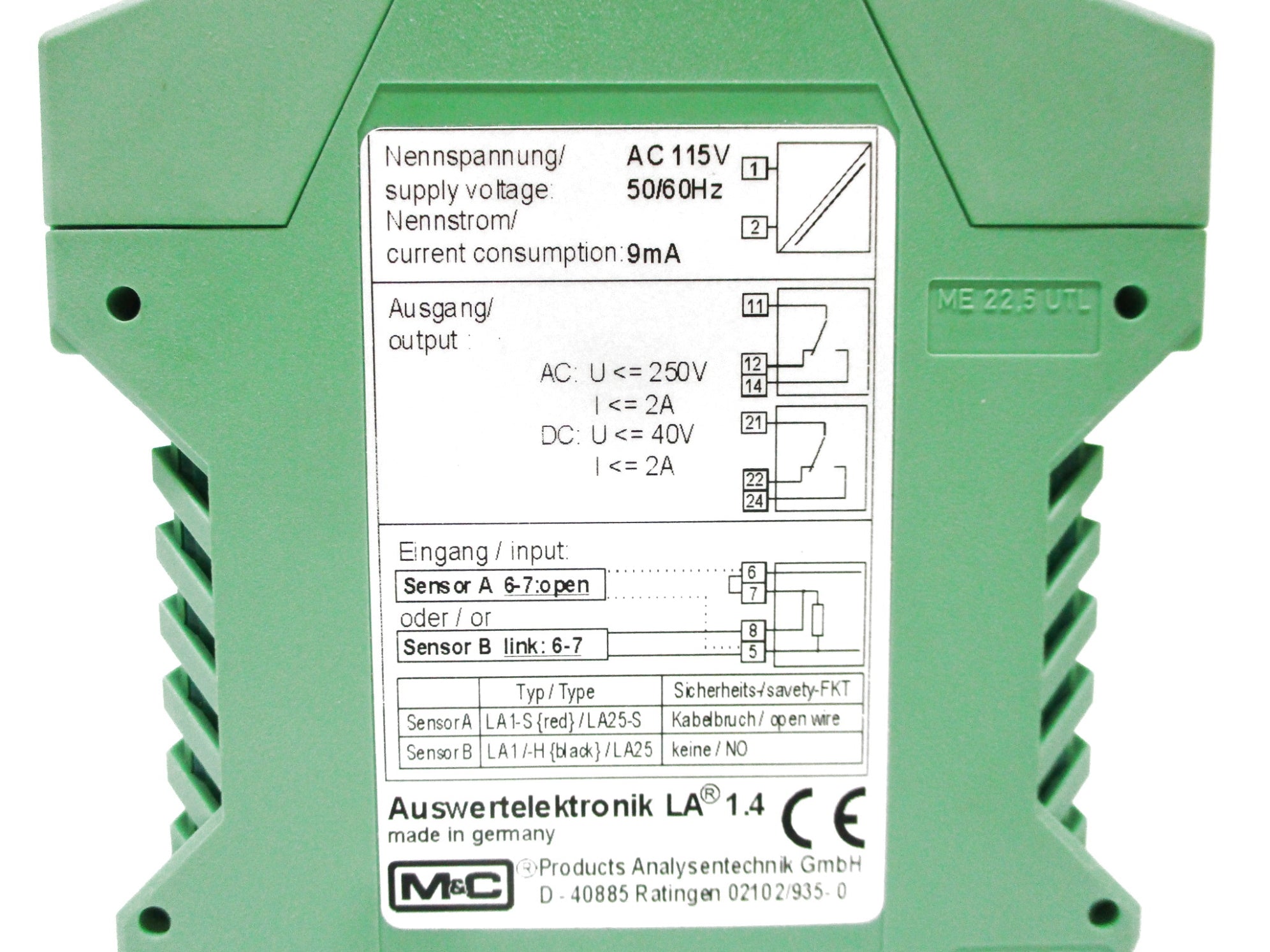 M&C LA1.4 NSNP