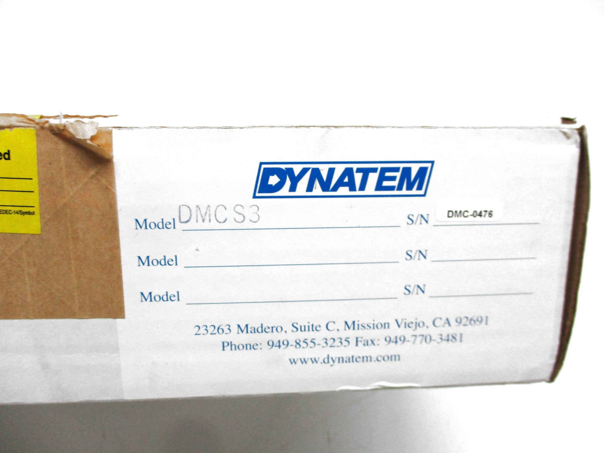 DYNATEM DMCS3 NSMP