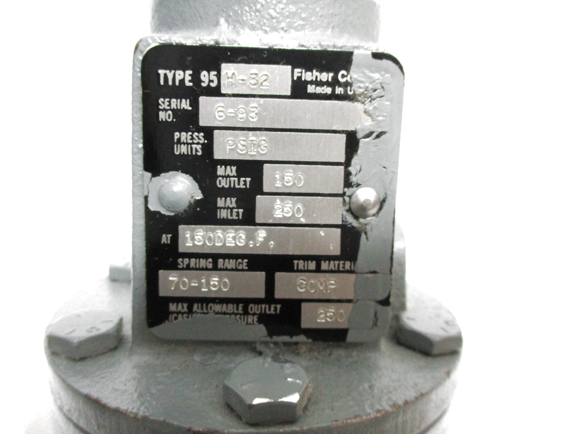FISHER 95H-32 UNMP