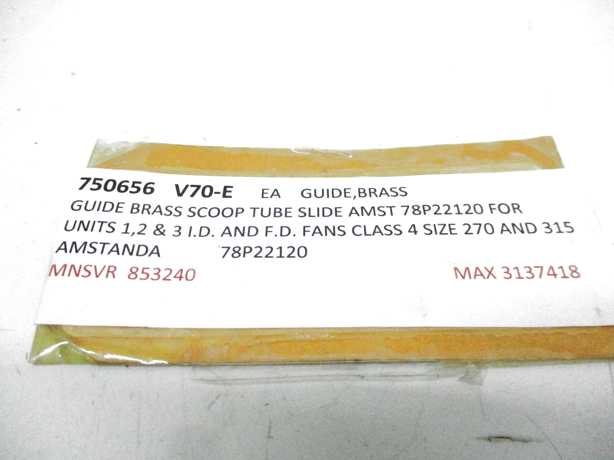 INDUSTRIAL MRO 750656 78P22120 NSMP