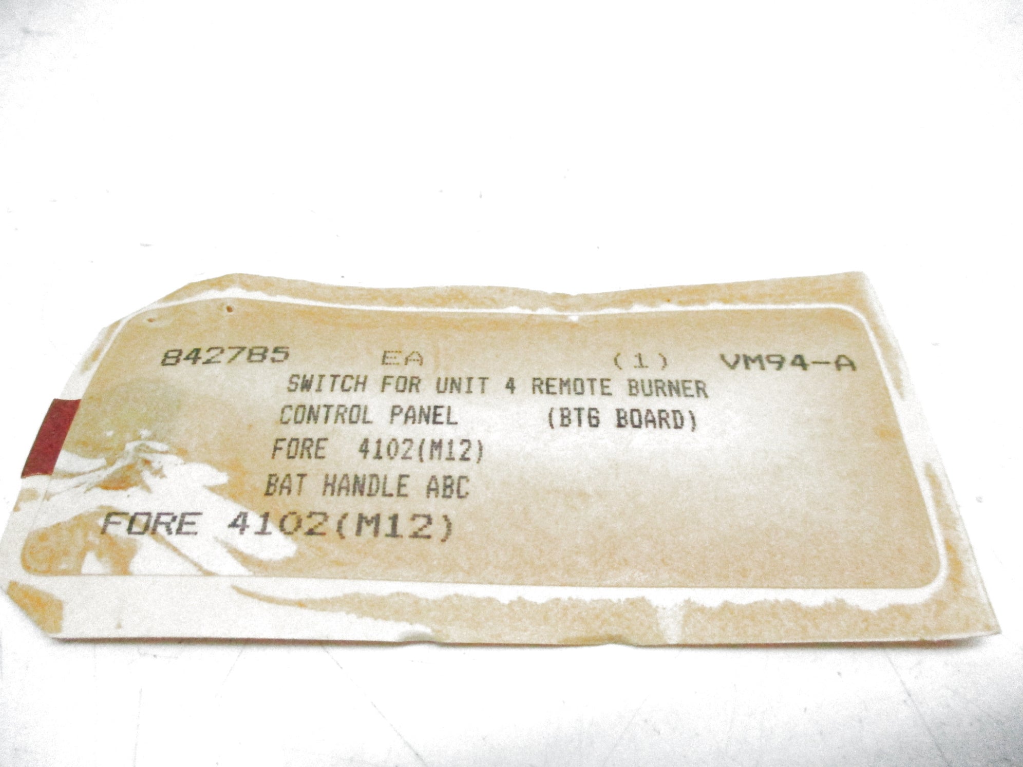 INDUSTRIAL MRO 4102(M12) UNMP