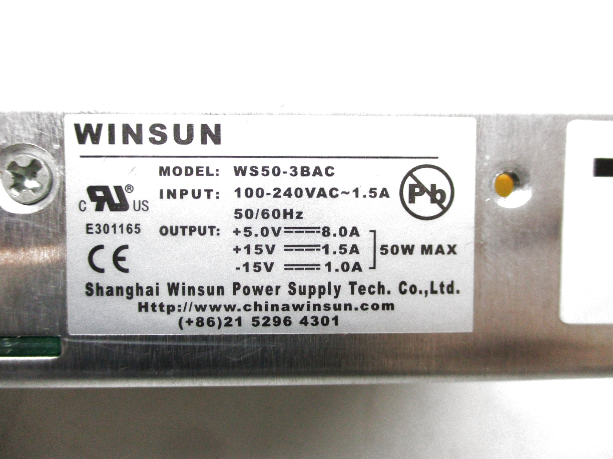 WINSUN WS50-3BAC UNMP