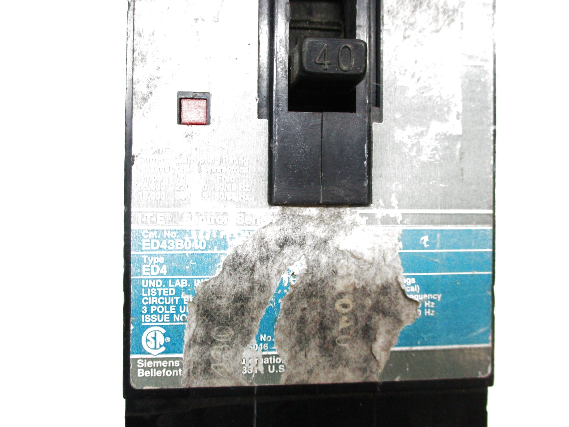 ITE ED43B040 40A (AS PICTURED) UNMP