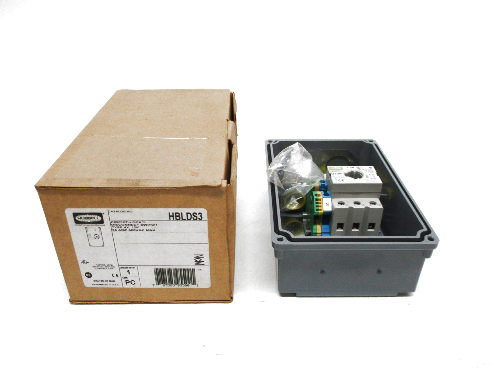 HUBBELL HBLDS3 (AS PICTURED) NSMP