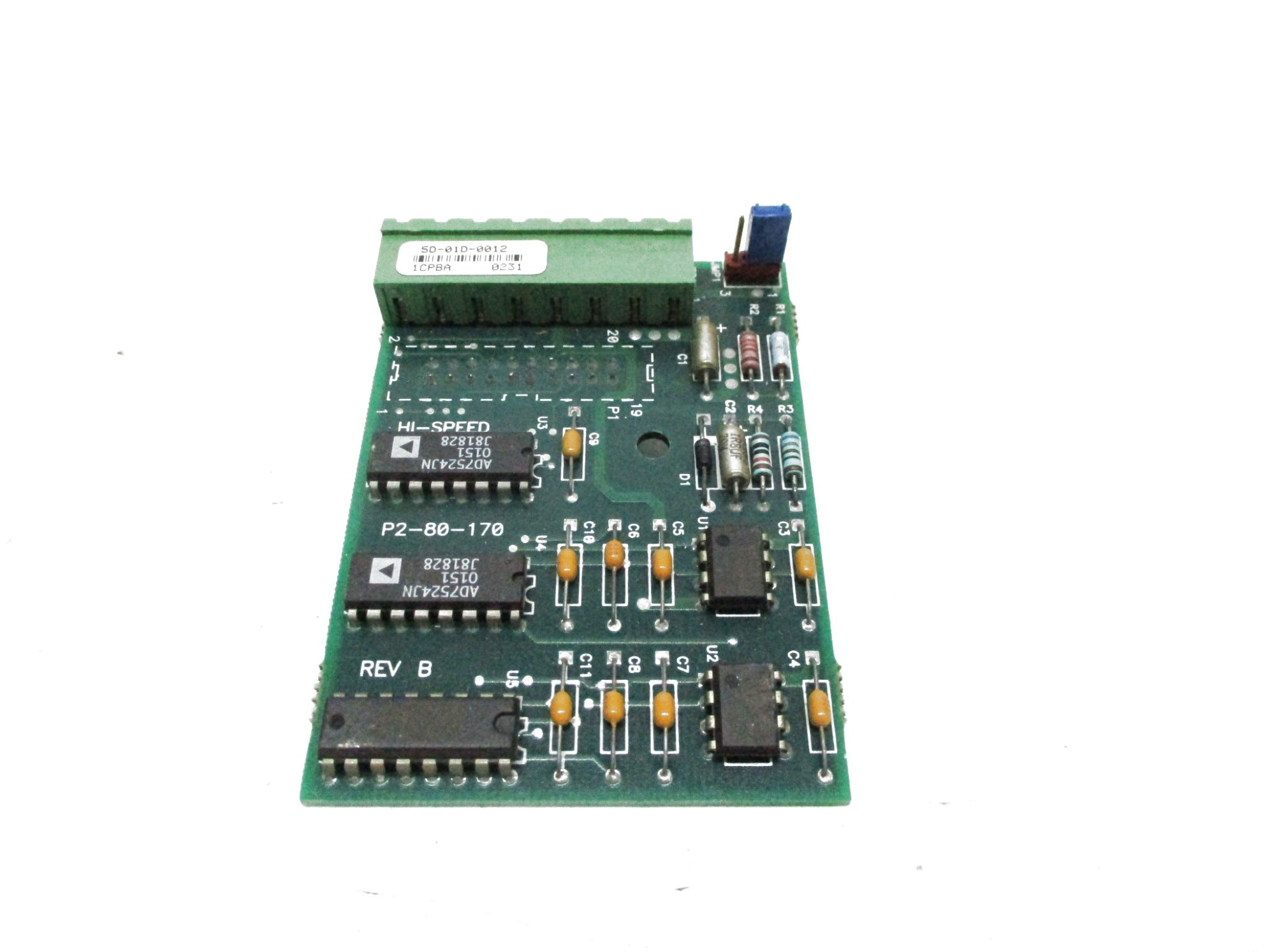 INDUSTRIAL MRO P2-80-170 REV. B UNMP