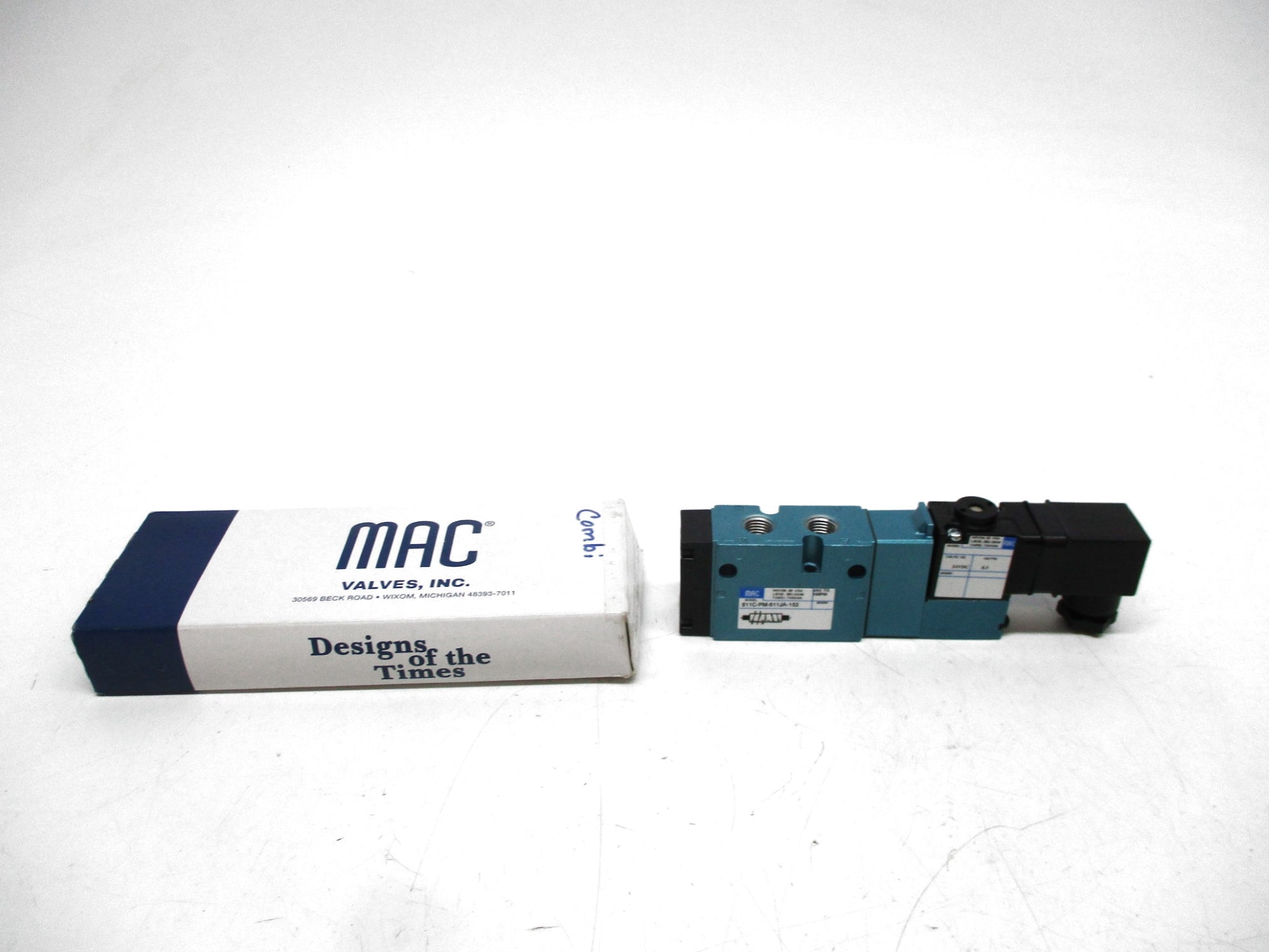MAC 811C-PM-611JA-152 24VDC 150PSI NSMP