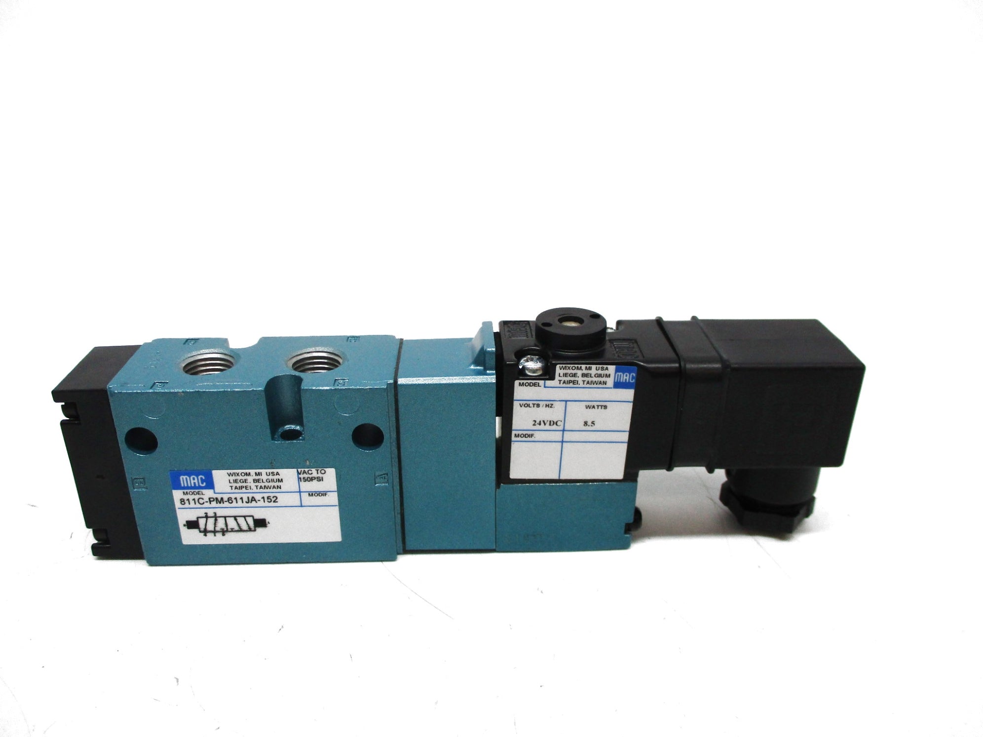 MAC 811C-PM-611JA-152 24VDC 150PSI NSMP