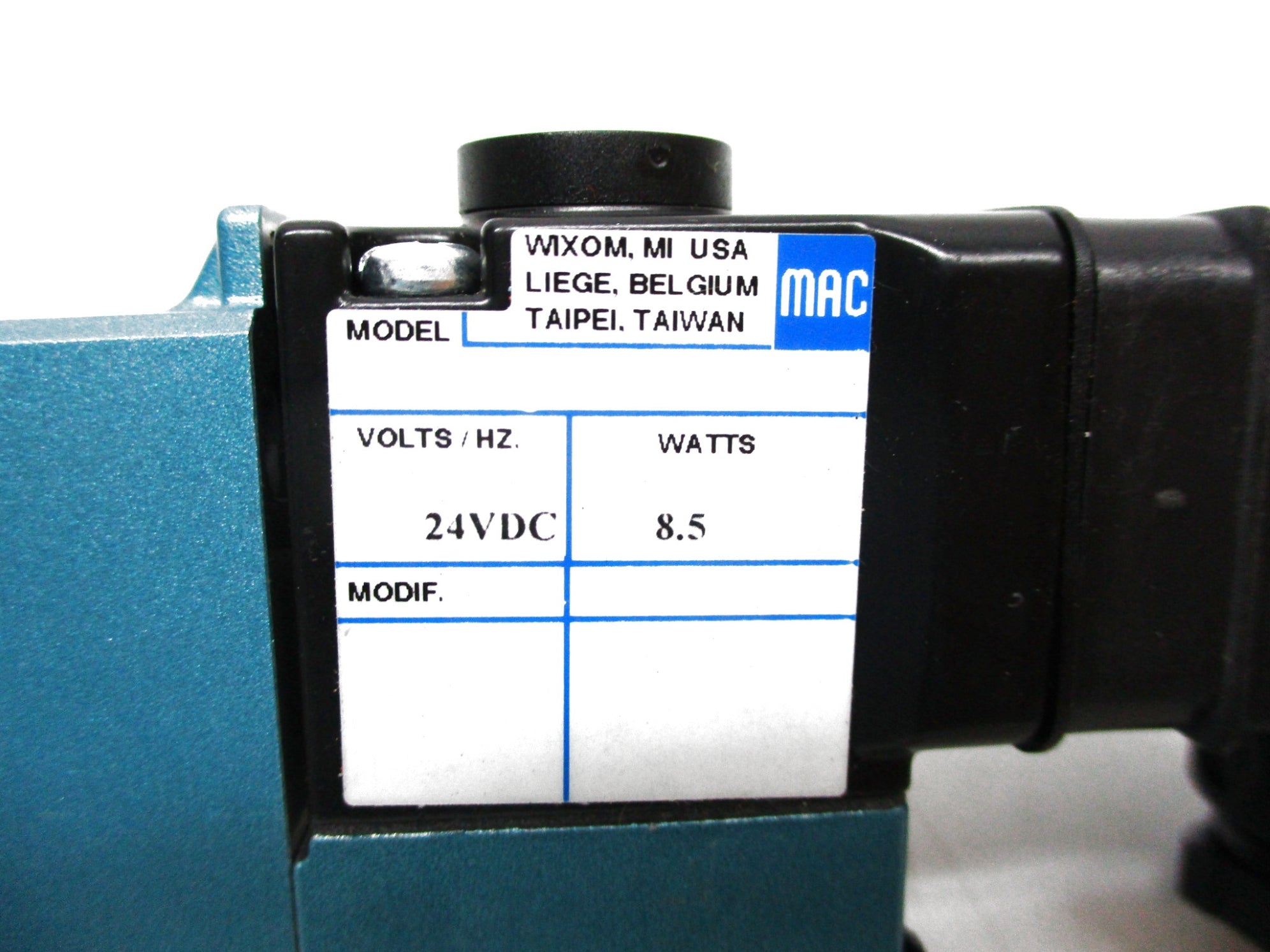 MAC 811C-PM-611JA-152 24VDC 150PSI NSMP