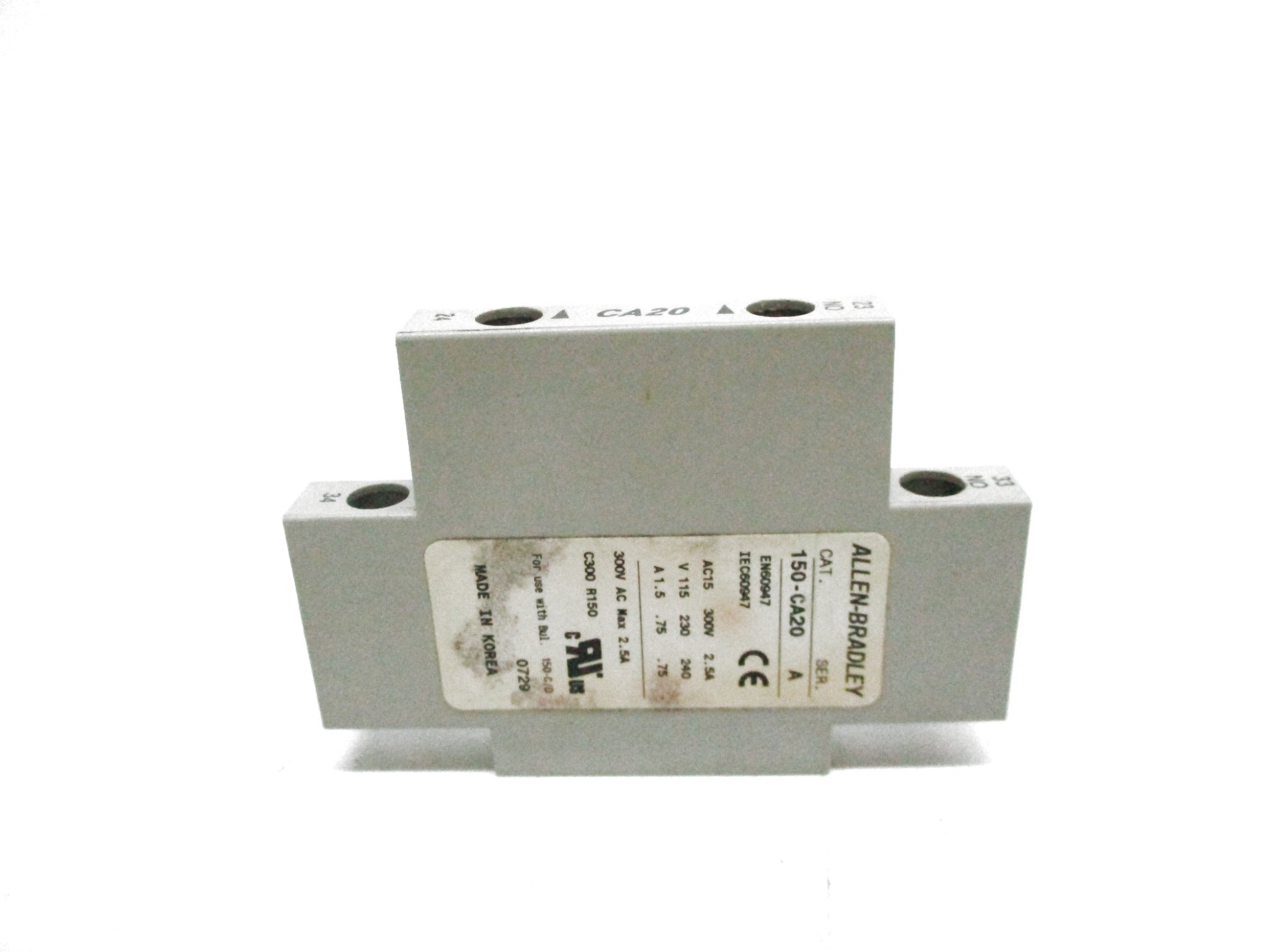 ALLEN BRADLEY 150-CA20 SER. A UNMP