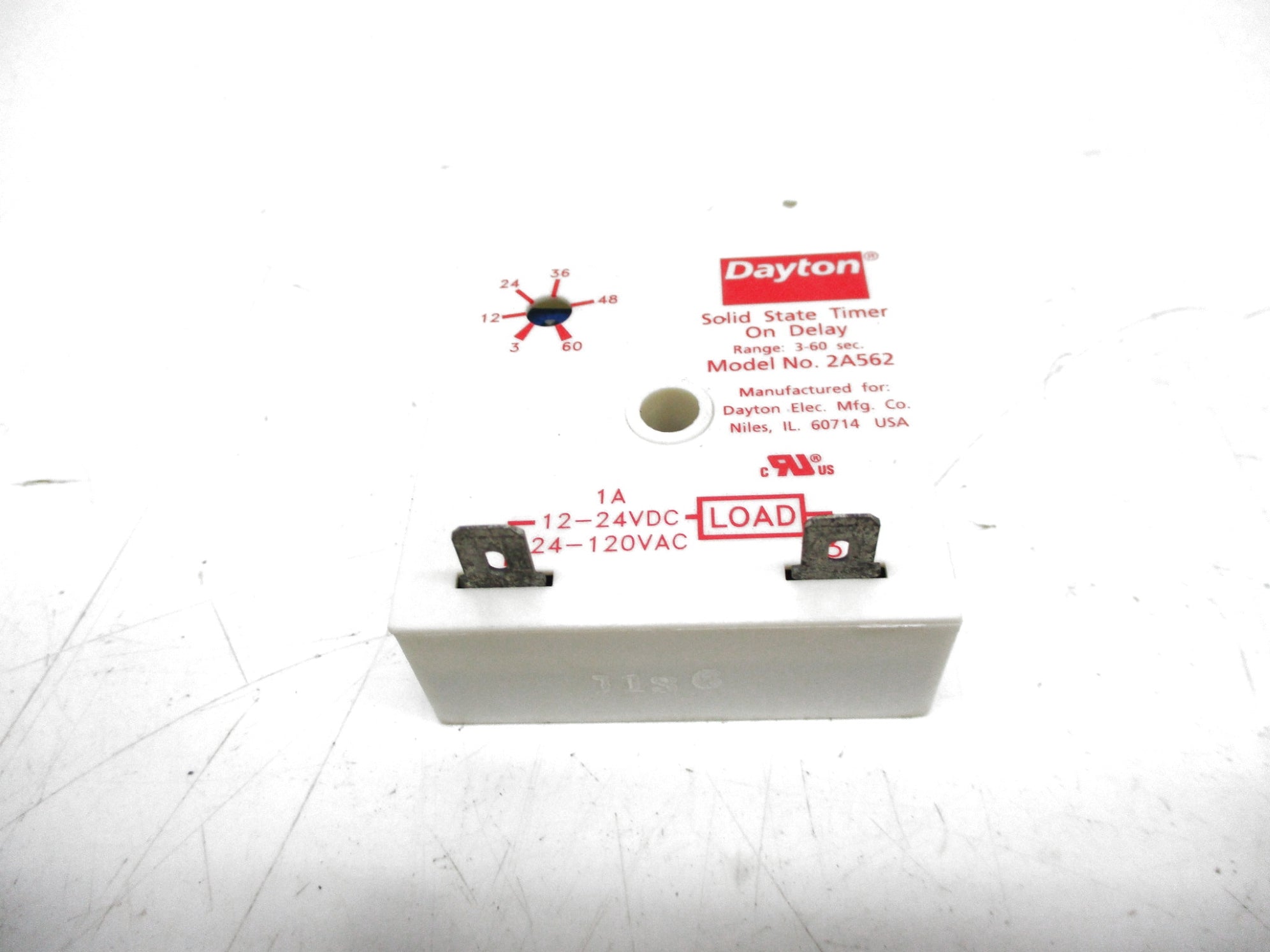 DAYTON 2A562 24-120VAC 12-24VDC NSMP