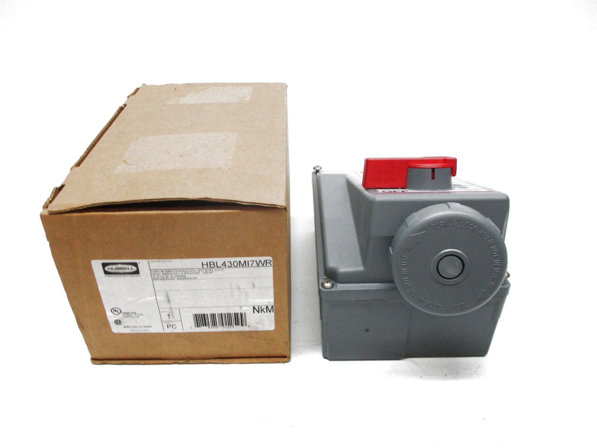 HUBBELL HBL430MI7WR 480VAC 30A NSMP