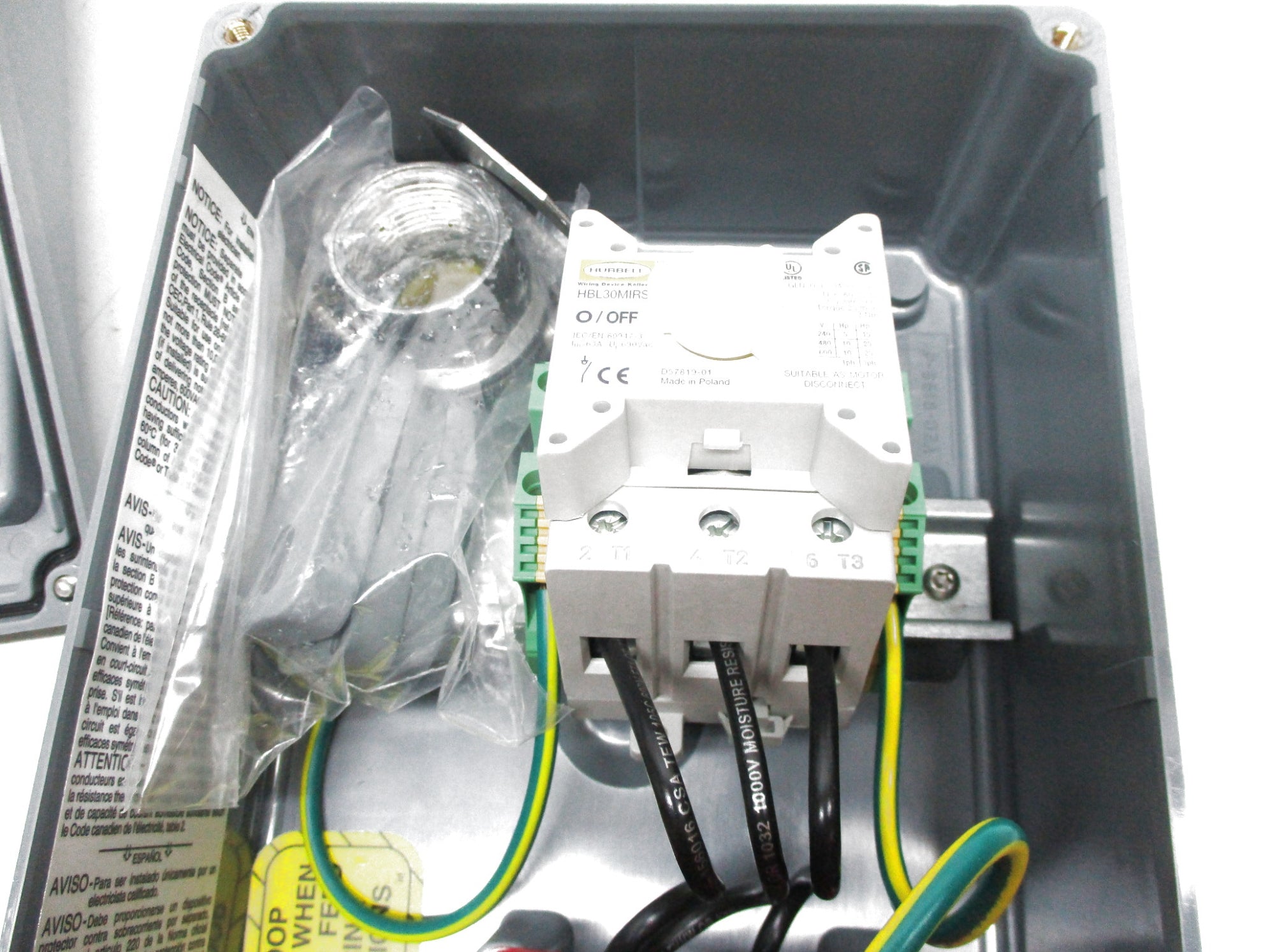 HUBBELL HBL430MI7WR 480VAC 30A NSMP