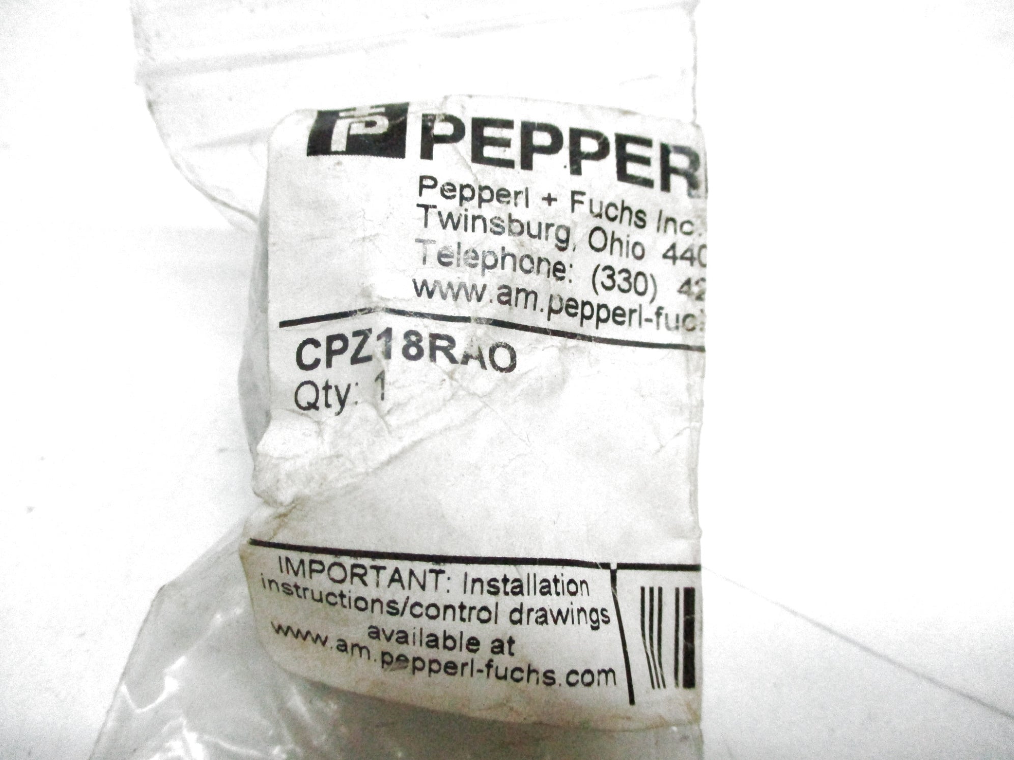 PEPPERL+FUCHS CPZ18RAO NSMP