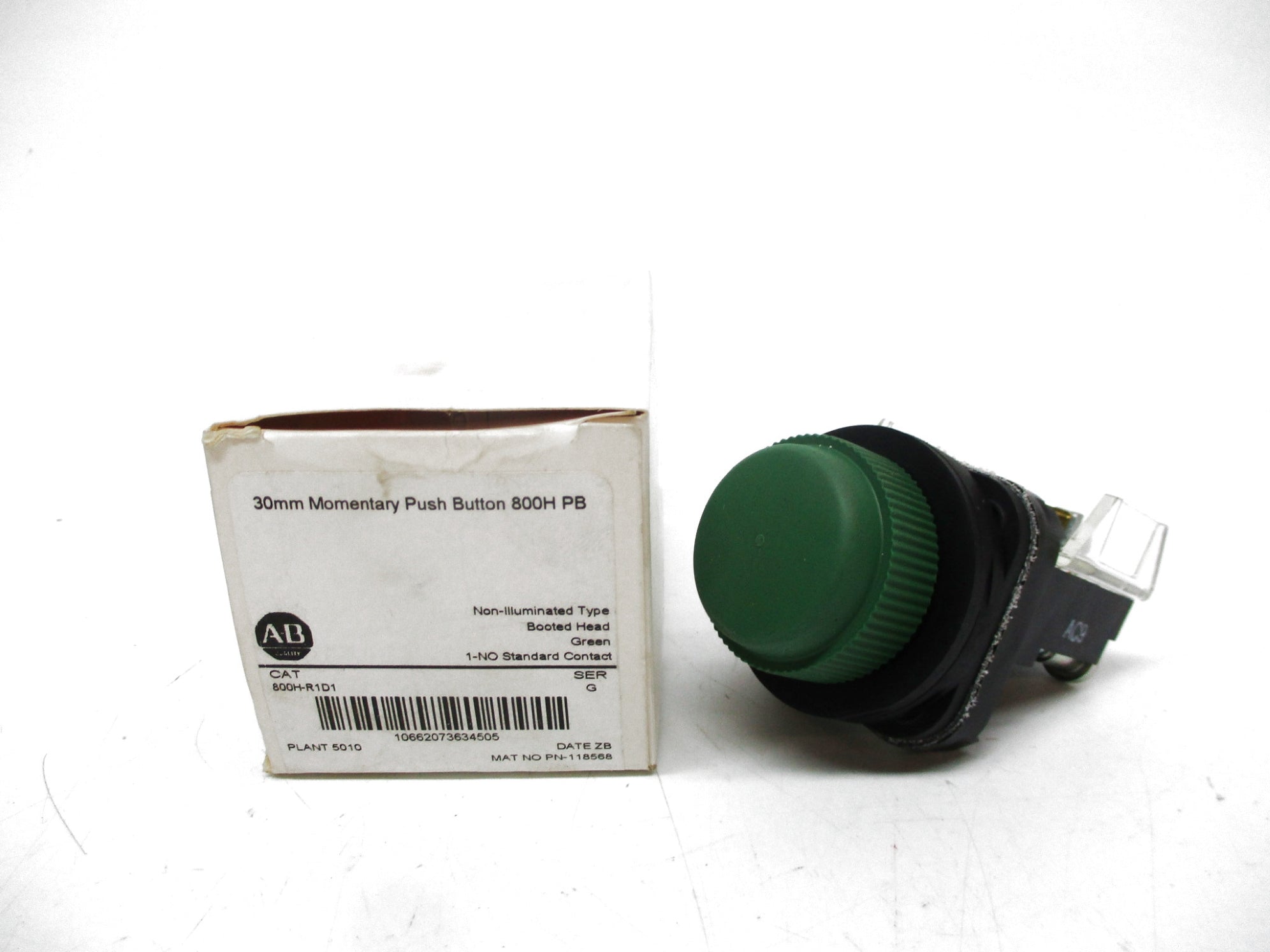 ALLEN BRADLEY 800H-R1D1 SER. G (WH) NSMP