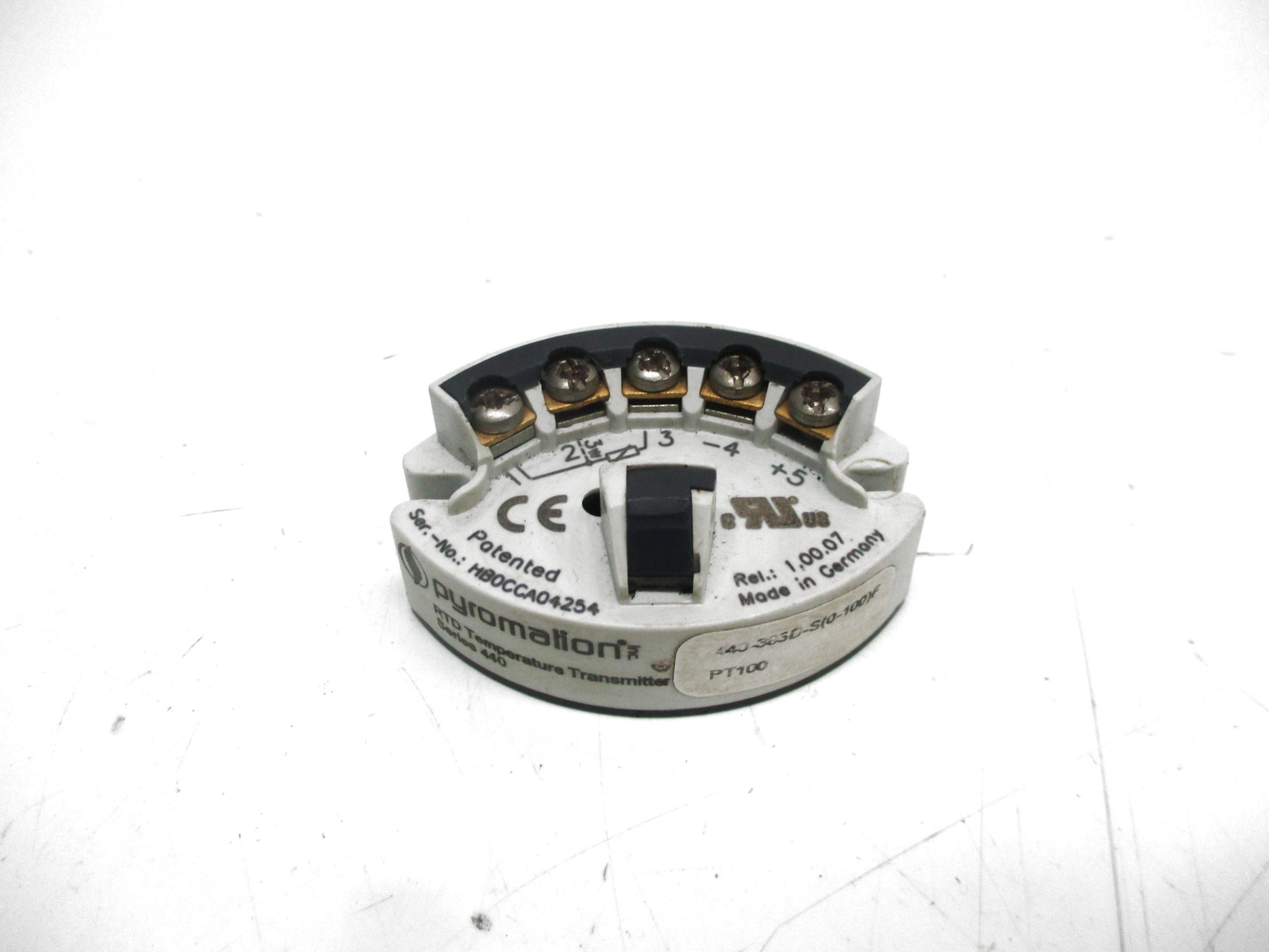 PYROMATION PT100  440-385D-S(0-100F) UNMP