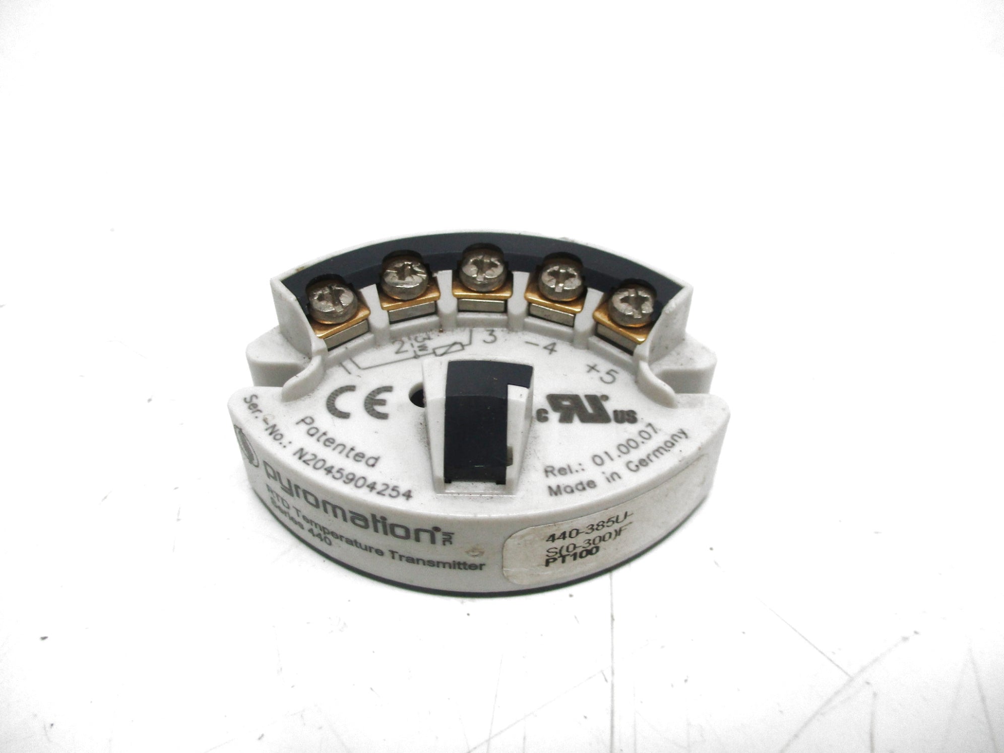 PYROMALION PT100 440-385U-S(0-300F) UNMP