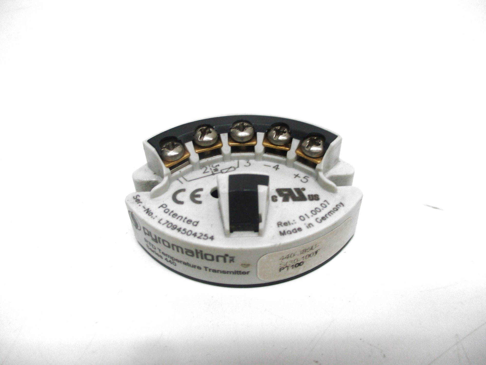 PYROMATION PT100 440-385U-S(30-100)F UNMP