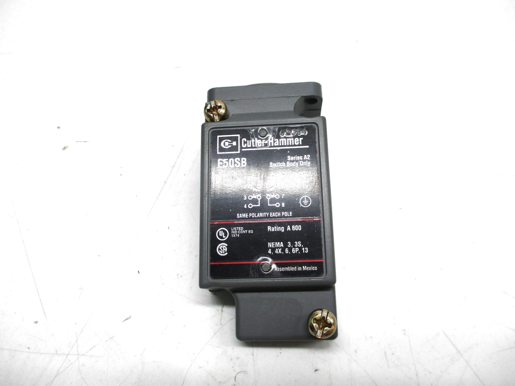 CUTLER HAMMER E50SB SER. A2 NSNP
