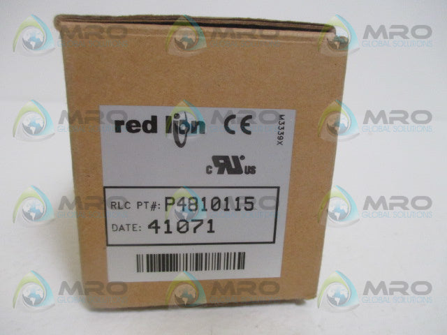 RED LION P4810115 DIN PROCESS CONTROL UNIT *NEW IN BOX*