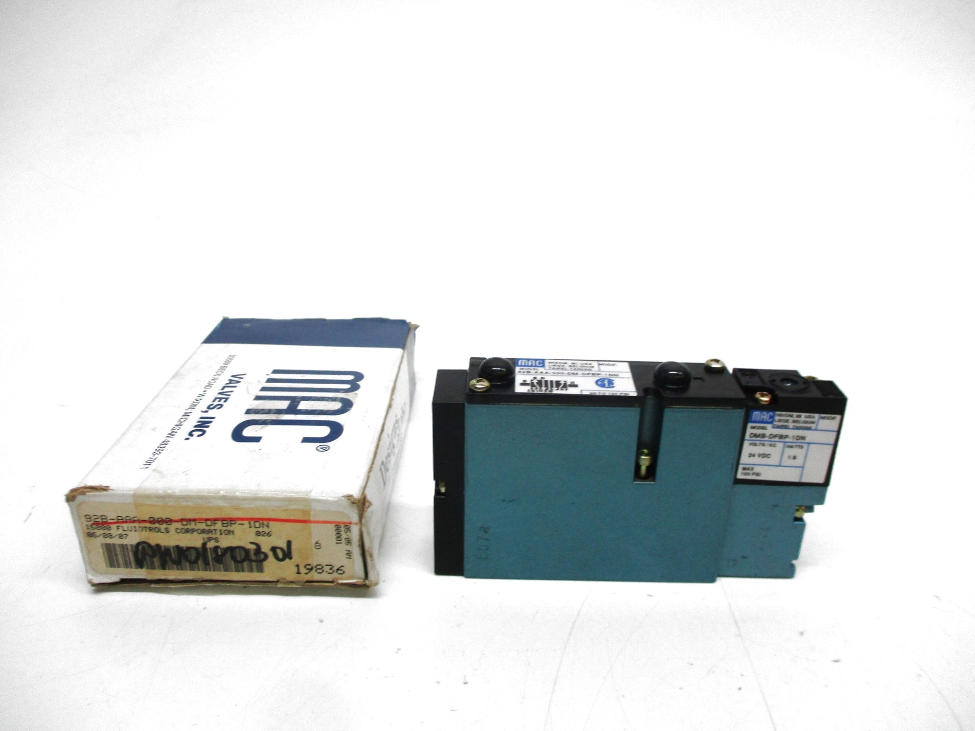 MAC 92B-AAA-000-DM-DFBP-1DN 24VDC 120PSI NSMP