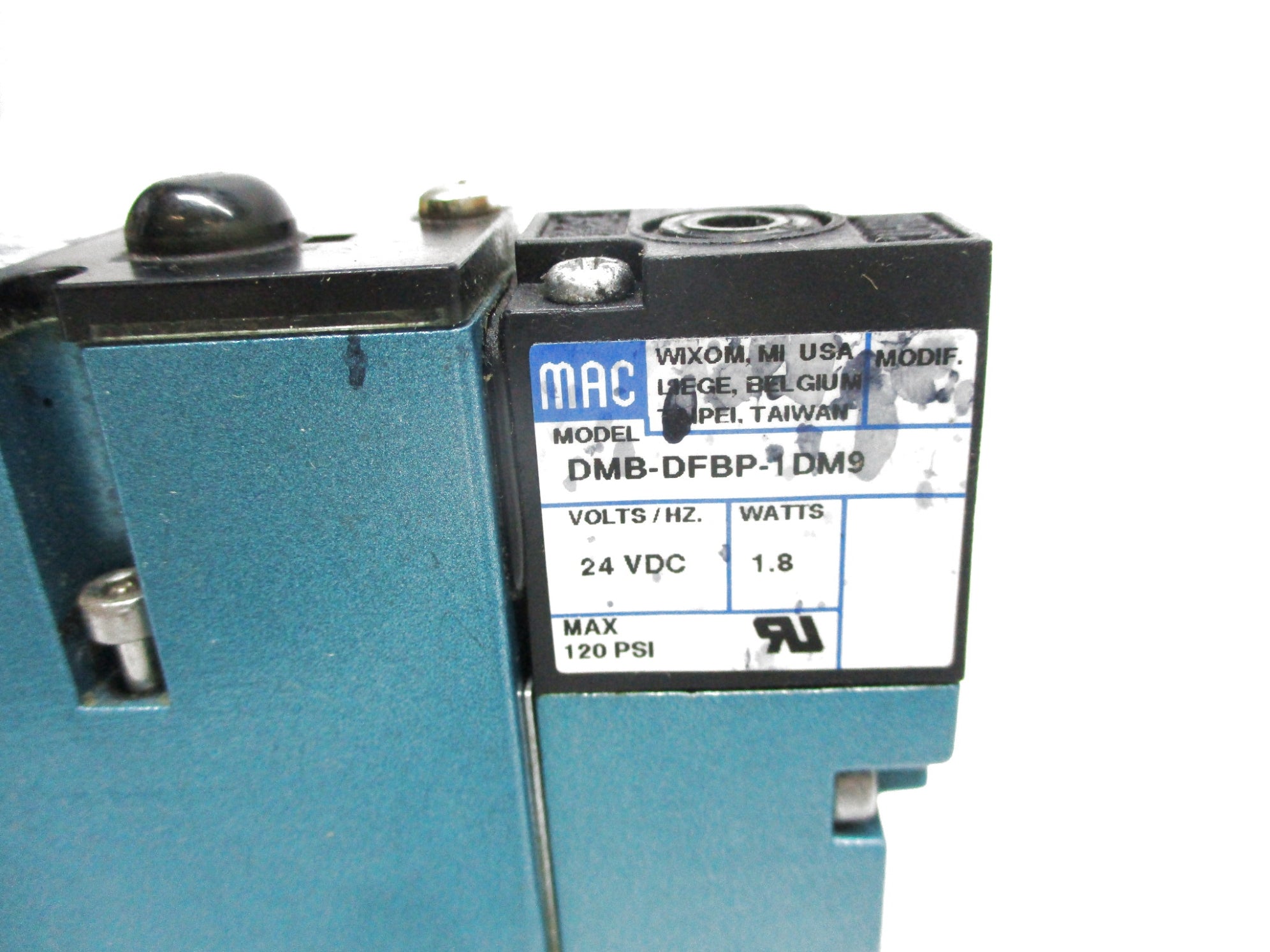 MAC 92B-AAF-BJA-DM-DFBP-1DM9 24VDC UNMP